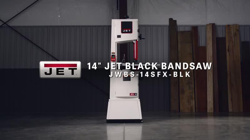 14"  Black Bandsaw, 1.75HP, 115/230V 1PH(JWBS-14SFX-BLK)