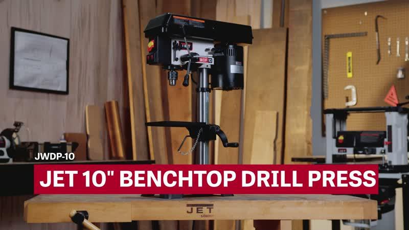 10" Benchtop Drill Press, 0.33HP, 120V 1PH(JWBS-10)