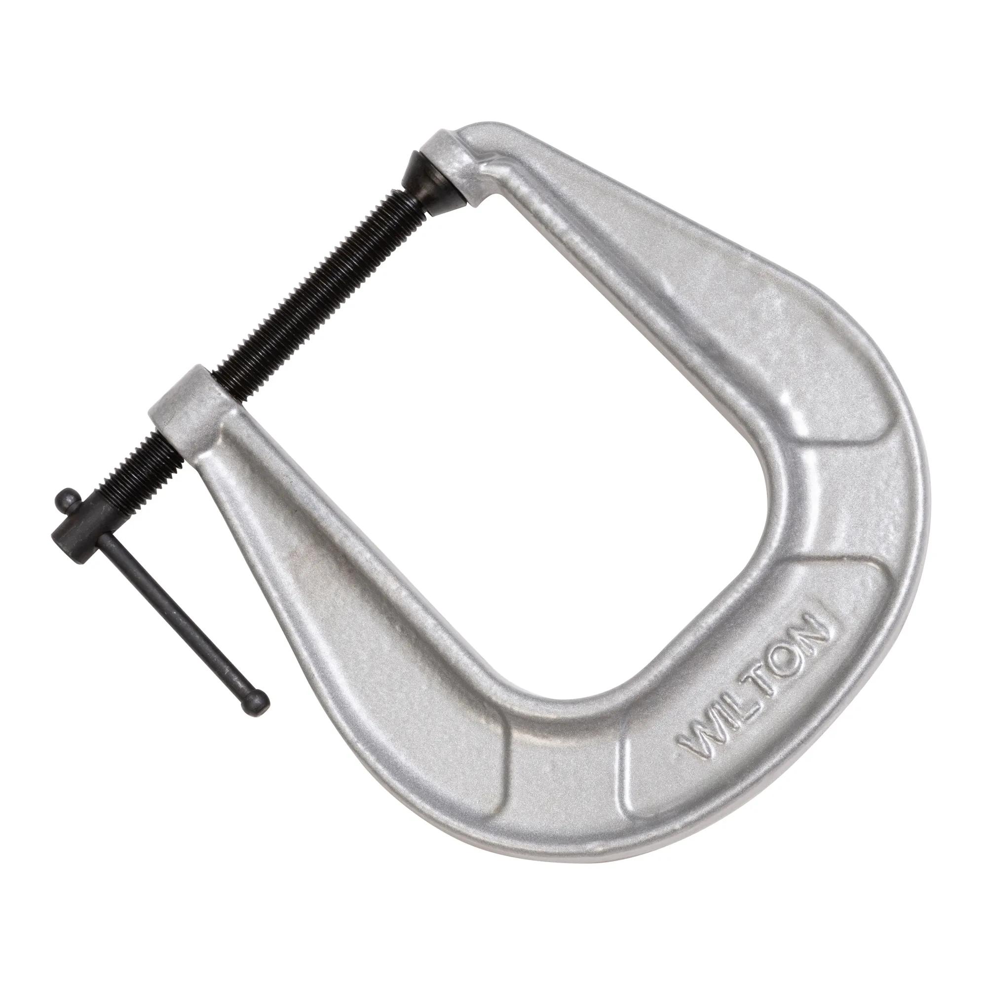 Xtra Deep-Reach Carriage C-Clamp, 0 in.  - in.  2-1/2 in.  Jaw Opening, 4-3/4 in.  Throat Depth