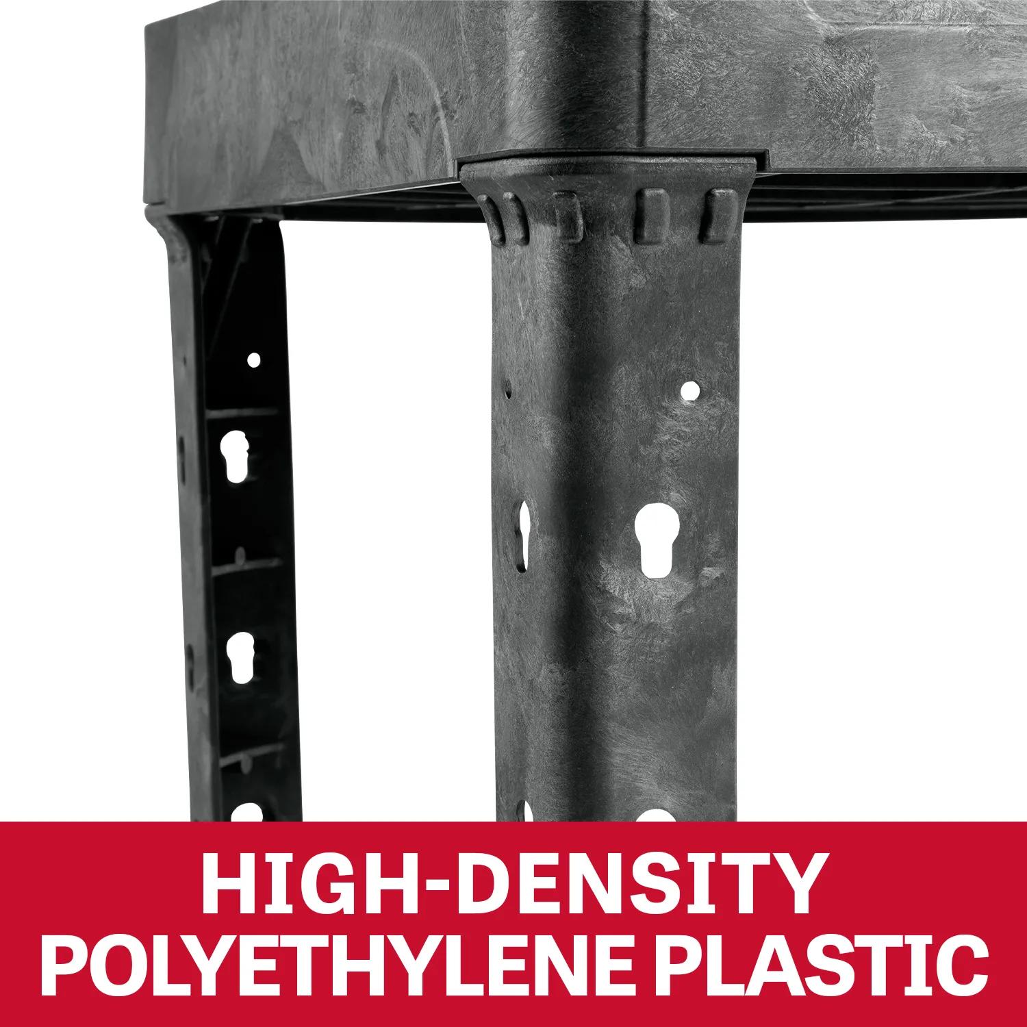 500 lb Capacity, Resin Flat Top Utility Cart(PUC-4425)