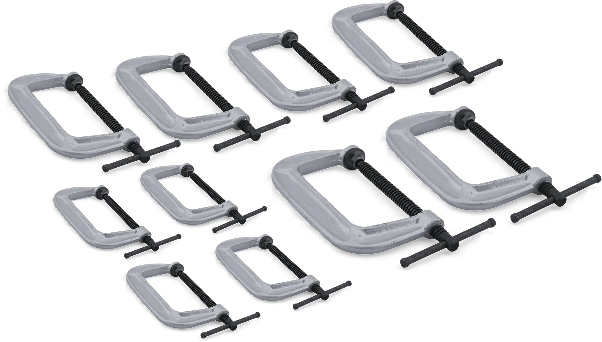 10-pc 140 Series C-Clamp Kit