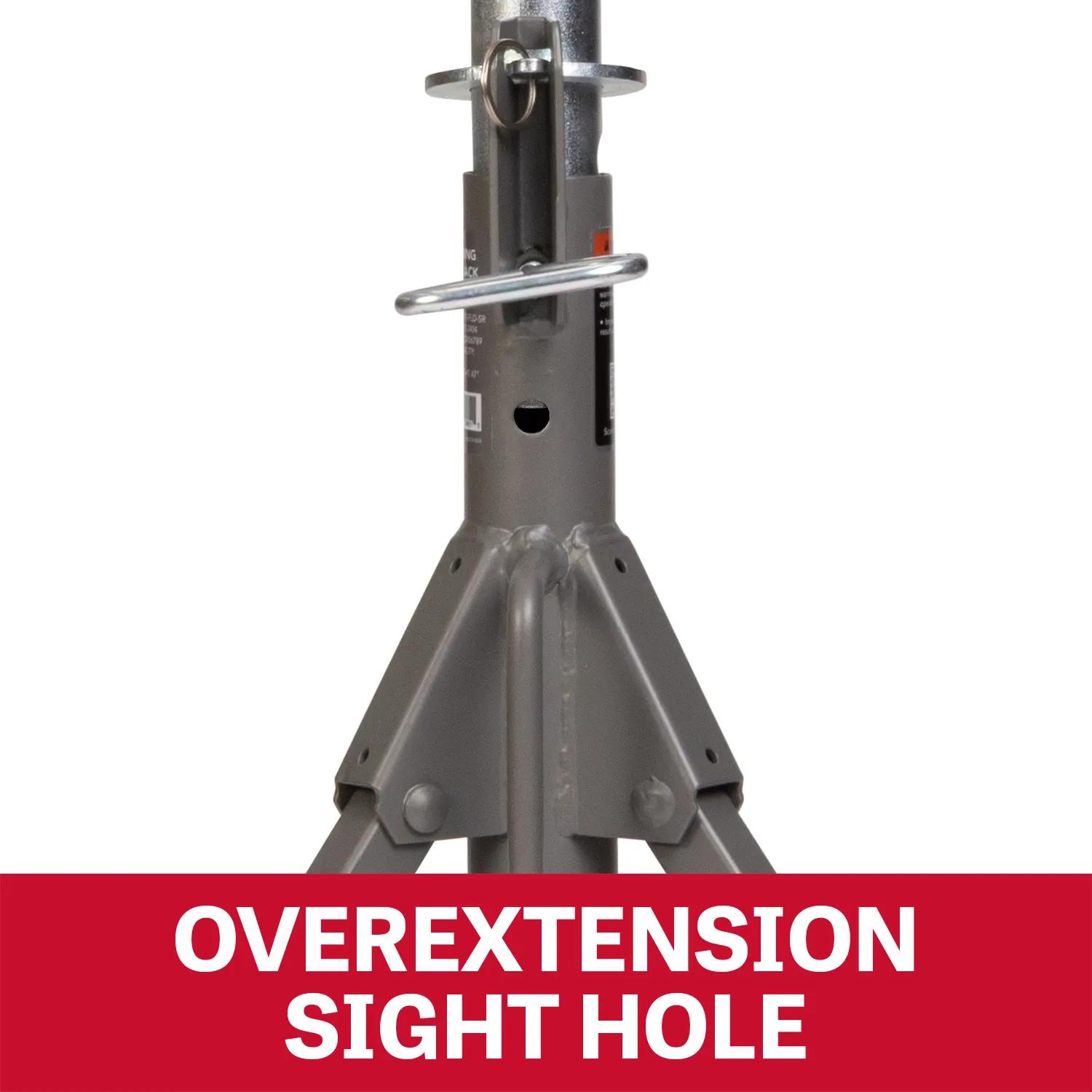 Folding Pipe Jack Stand(JPJ-FLD-V)