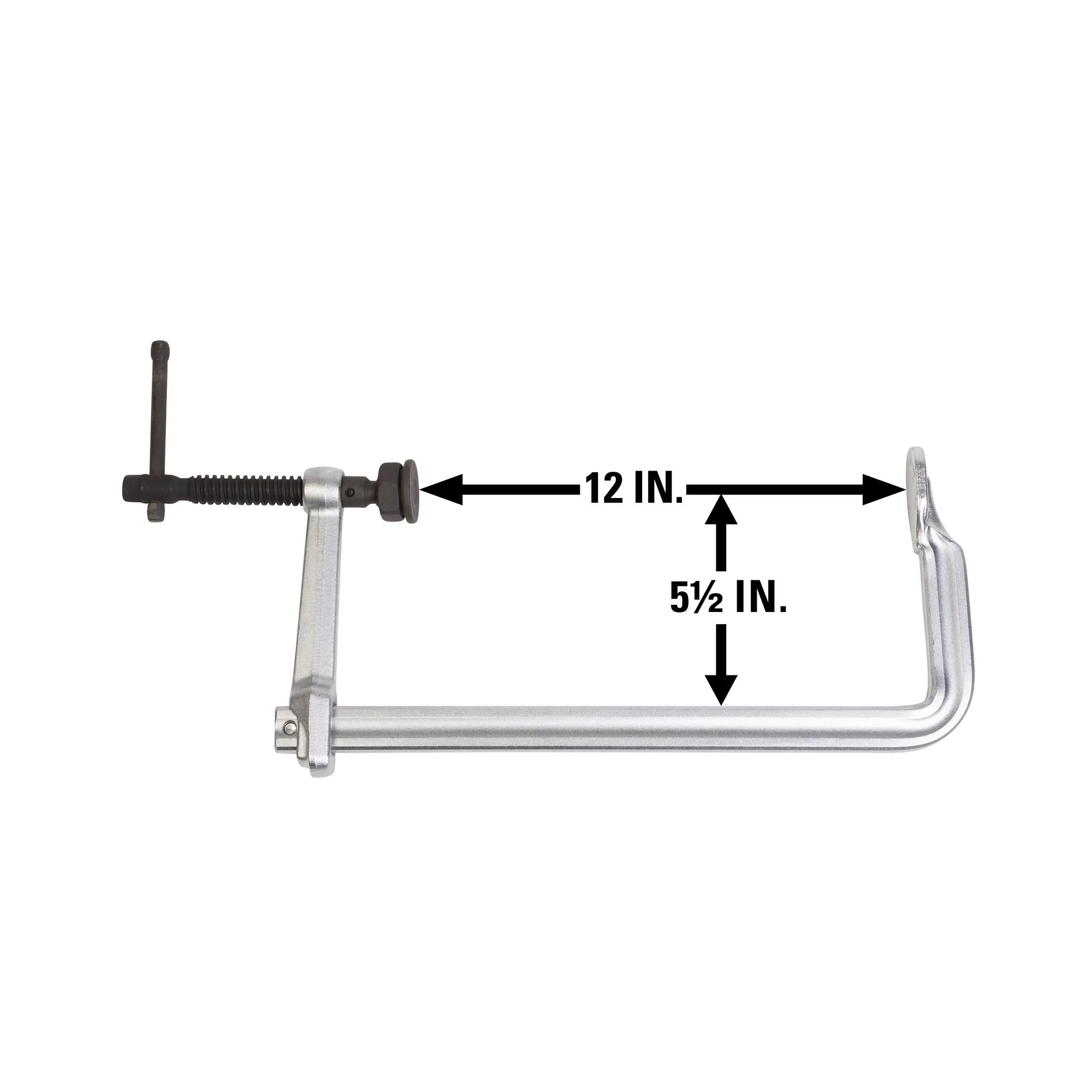12 in.  Heavy Duty F-Clamp - (GSM30)