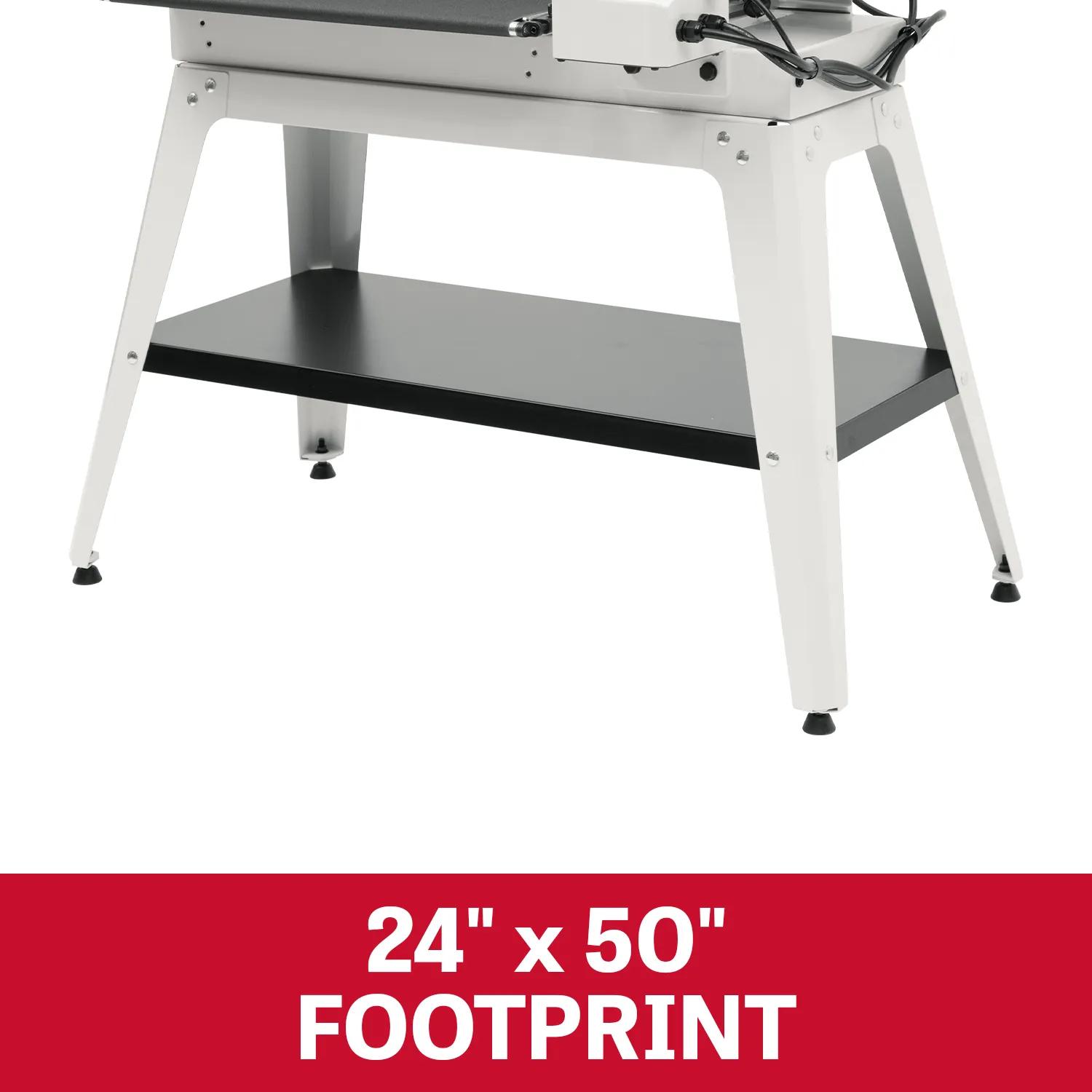 Drum Sander w/ Open Stand, 1.75HP, 115V 1PH(JWDS-2550)