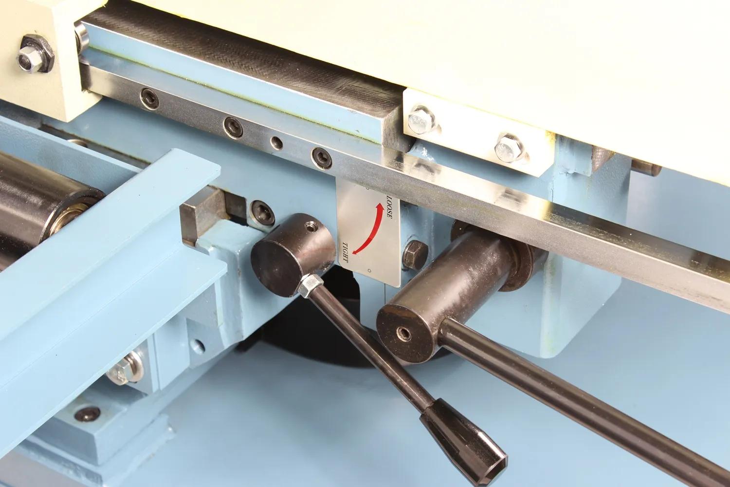 off of the blade and blade teeth. 