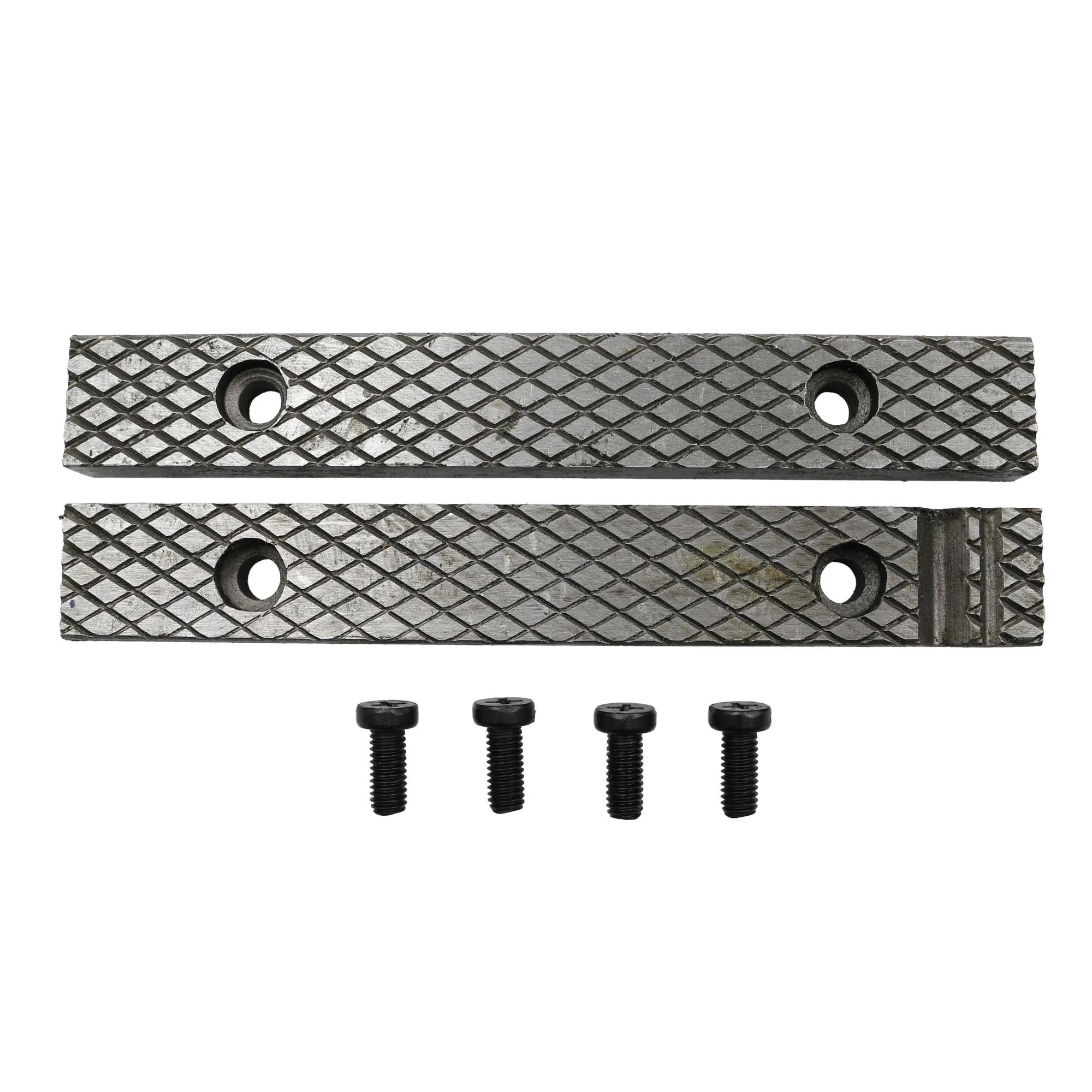 Serrated Jaw Inserts and Jaw Screws