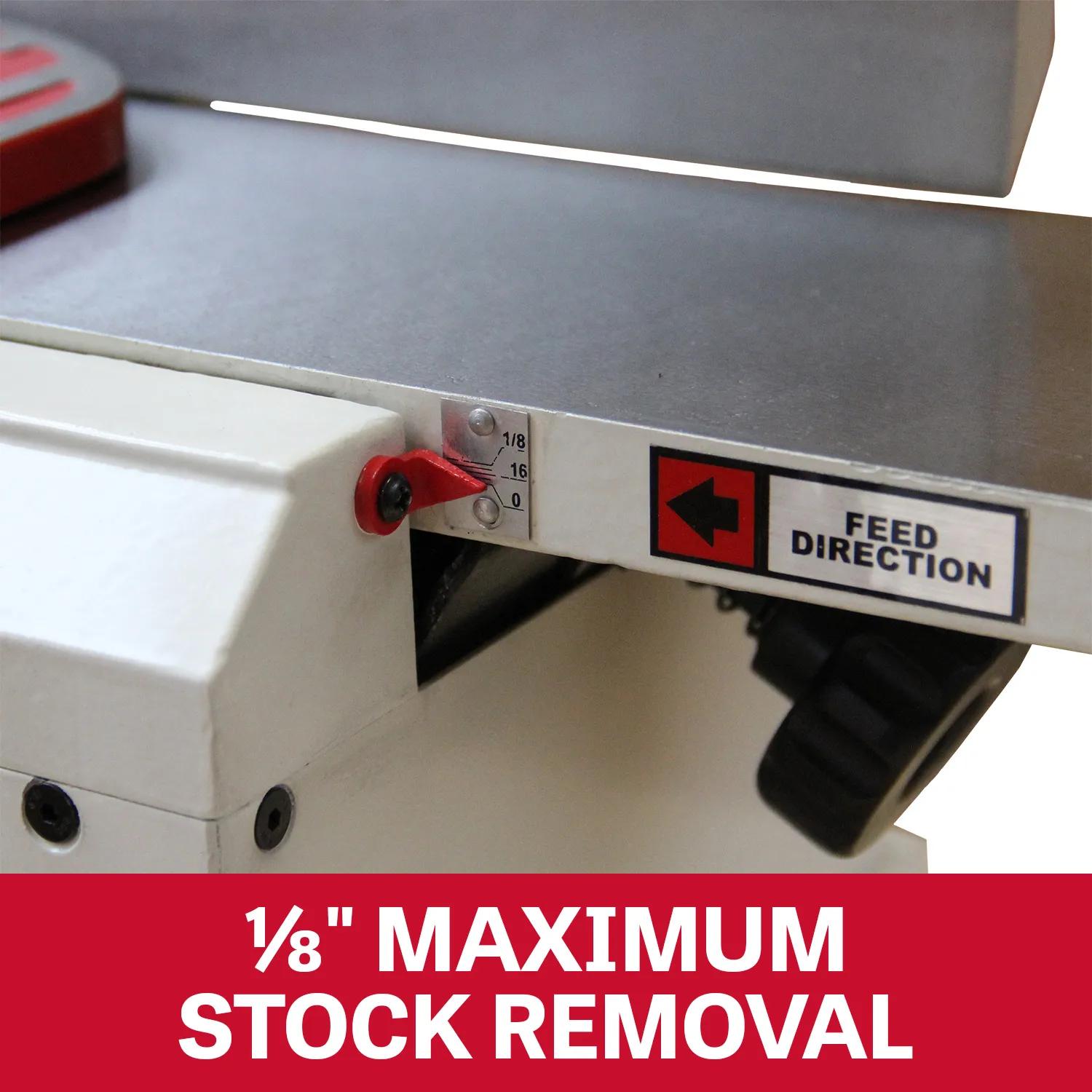 6" Helical Head Benchtop Jointer, 1HP, 115V 1PH(JJ-6HHBT)