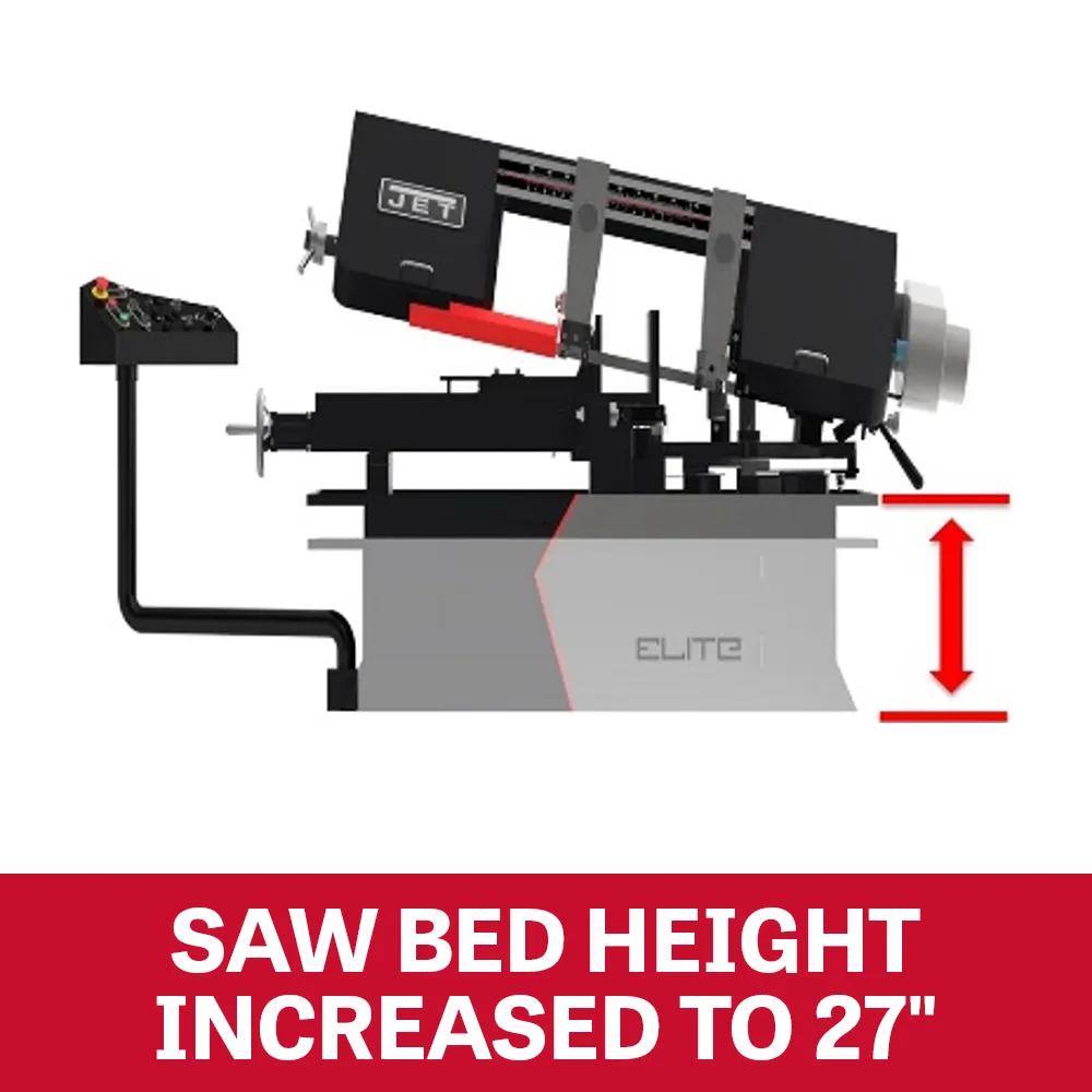 9" x 16" Vari. Speed Bandsaw, 1.5HP, 115/230V 1PH(EHB-916V)