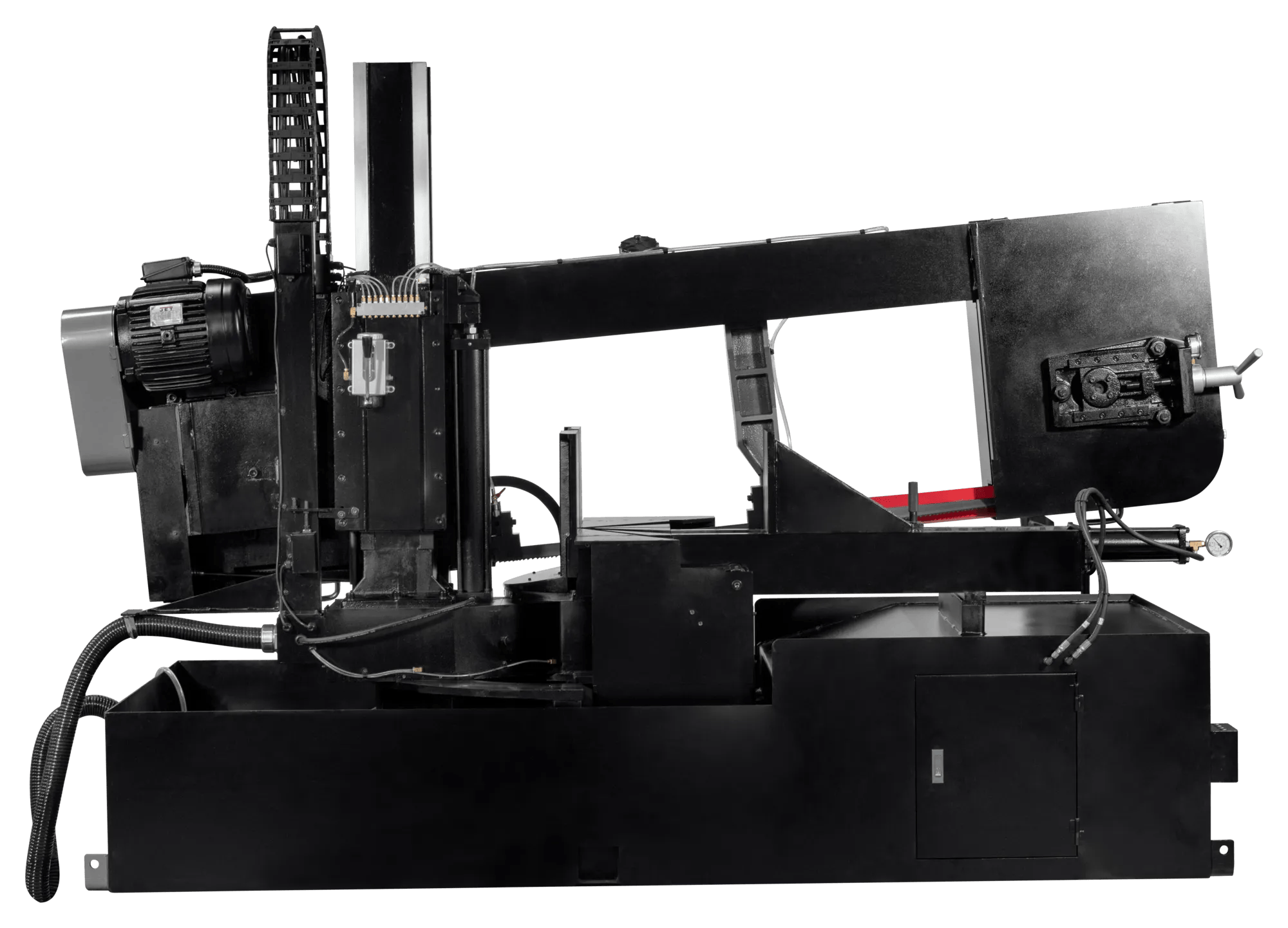 18 x 31" Semi-Automatic Dual Mitering EVS Bandsaw, 7.5HP, 230V 3PH(ECB-1833DMEVS-230)