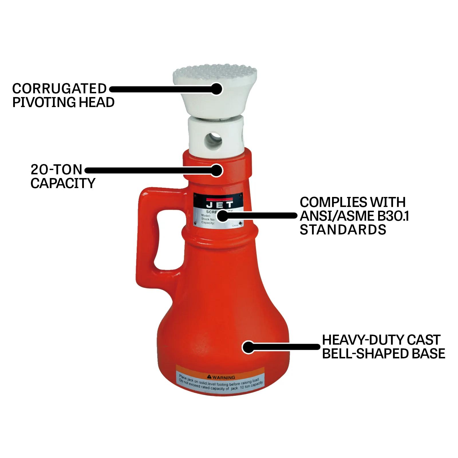 20 Ton, Screw Jack(SJ-20T)