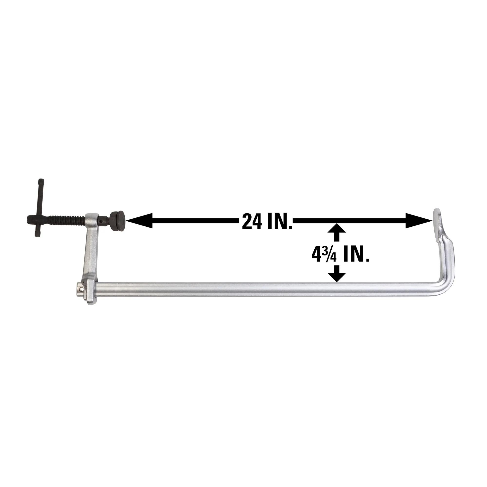24 in.  Heavy Duty F-Clamp - (GSM60)
