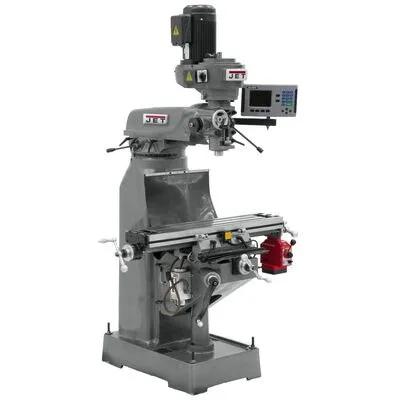 8" x 36" Mill w/ ACU-RITE 203 DRO w/ X-Axis Powerfeed, 1.5HP, 230V 1PH(JVM-836-1)