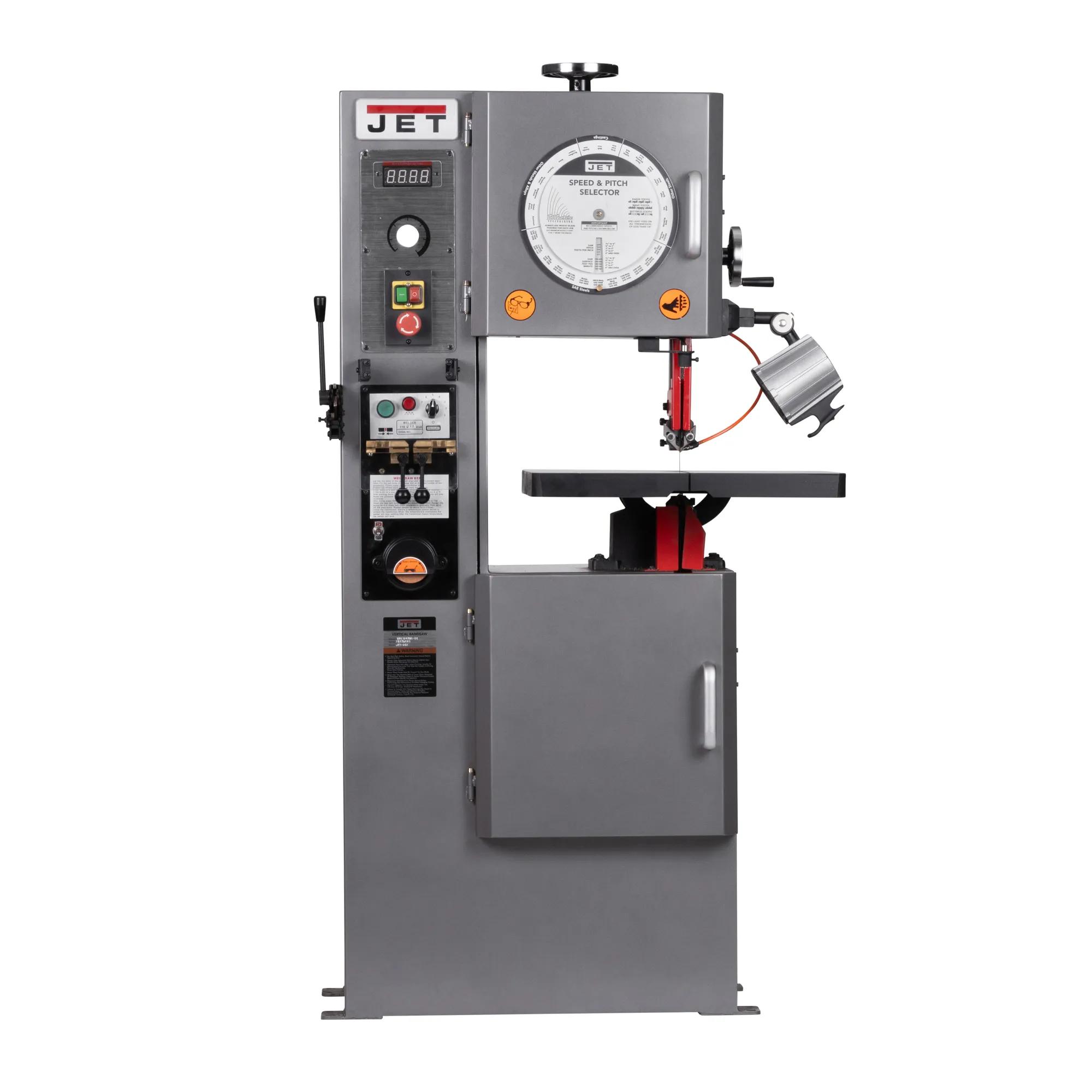 12"  Vari. Speed Vert. Bandsaw, 1HP, 110V 1PH(VBS-1207VS-DC)