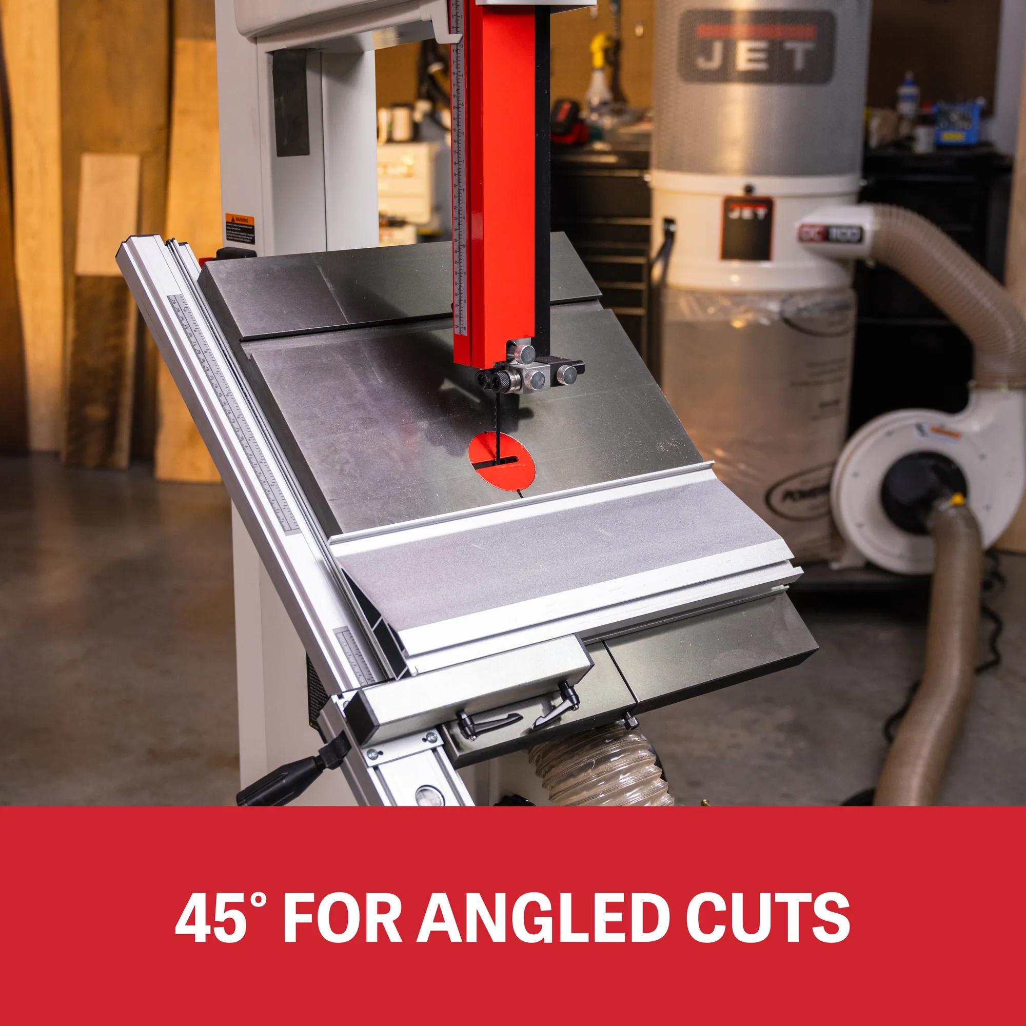 14" Bandsaw, 1.75HP, 115/230V 1PH(JWBS-14SFX)