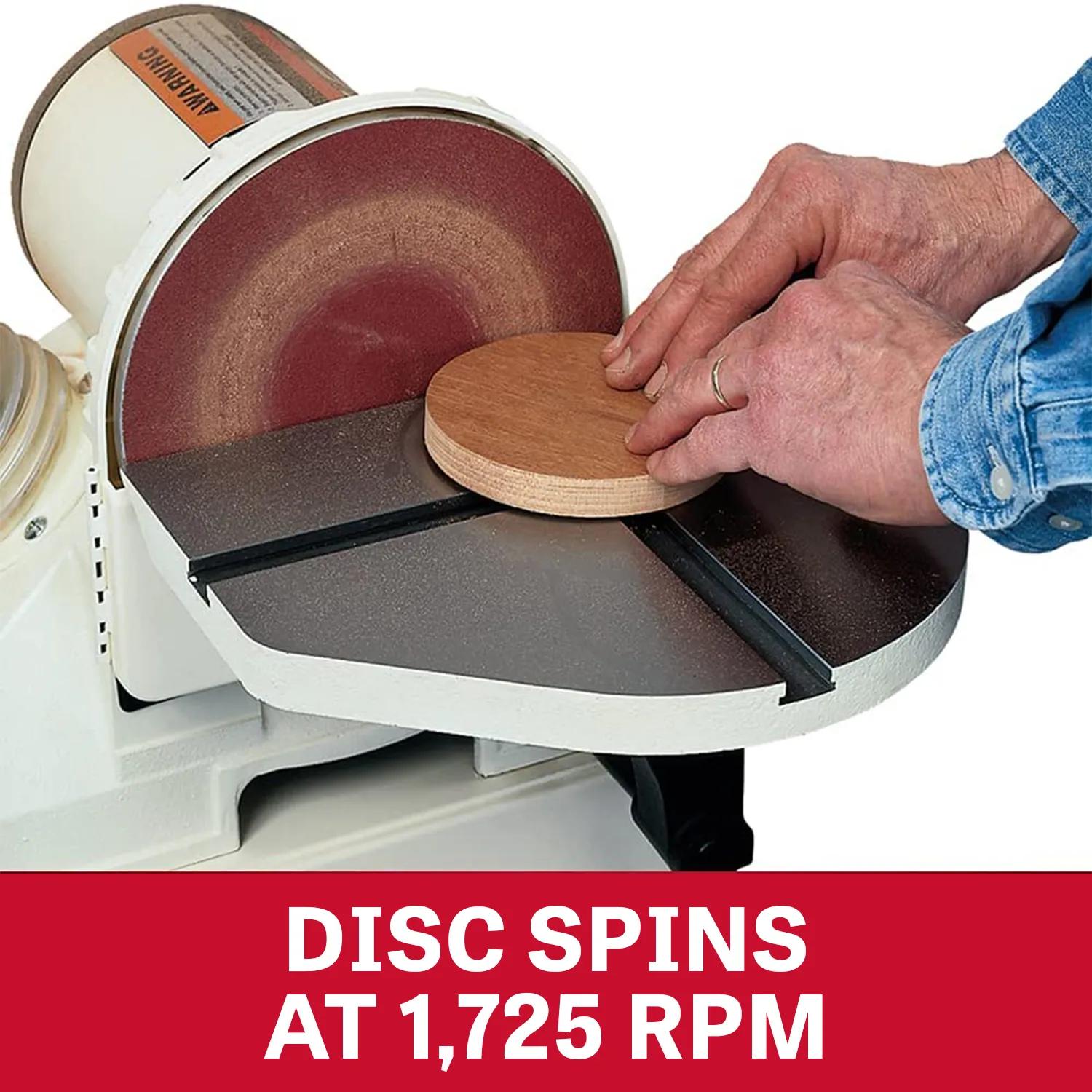 6" x 48" Belt / 9" Disc Sander w/ Open Stand, 3/4HP, 115V 1PH(JSG-96OS)