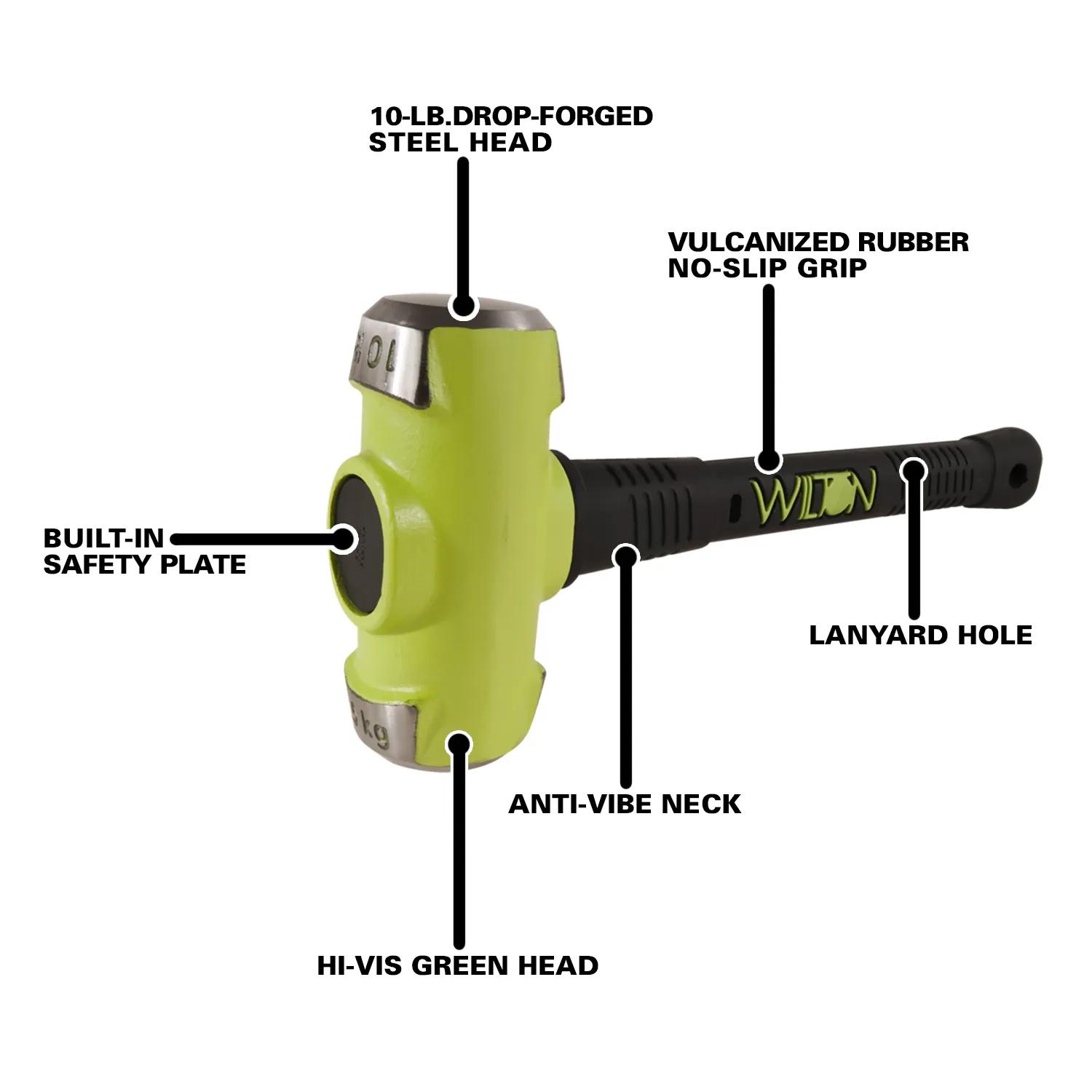 10 LB Head, 16 in.  B.A.S.H Sledge Hammer