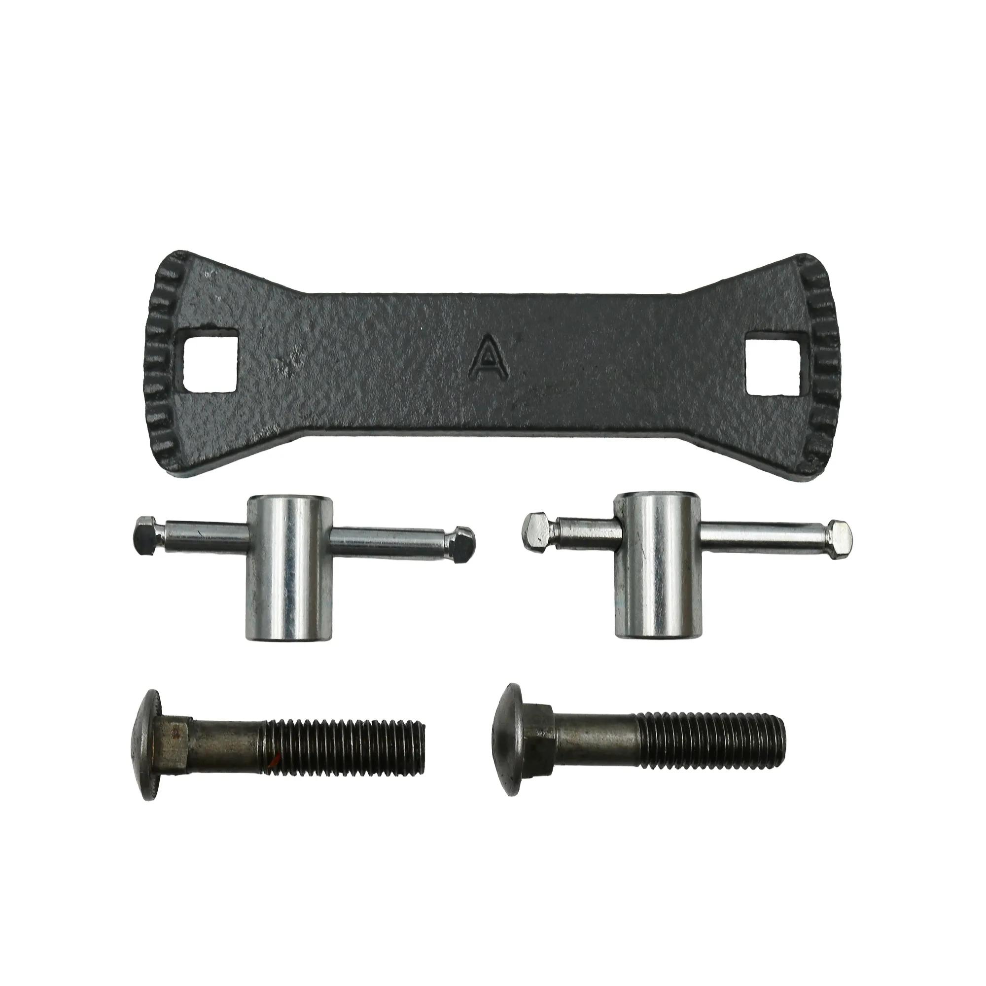 Lock Nut, Bolt and Pad Assembly