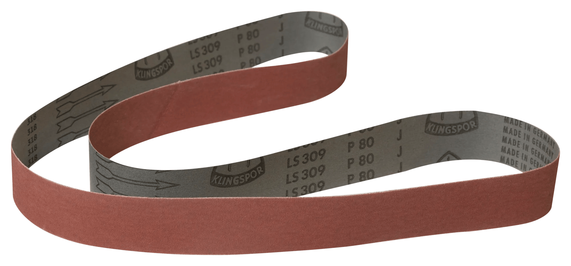Aluminum Oxide Sanding Belts, 2" x 72", 40 Grit (3-Pack)