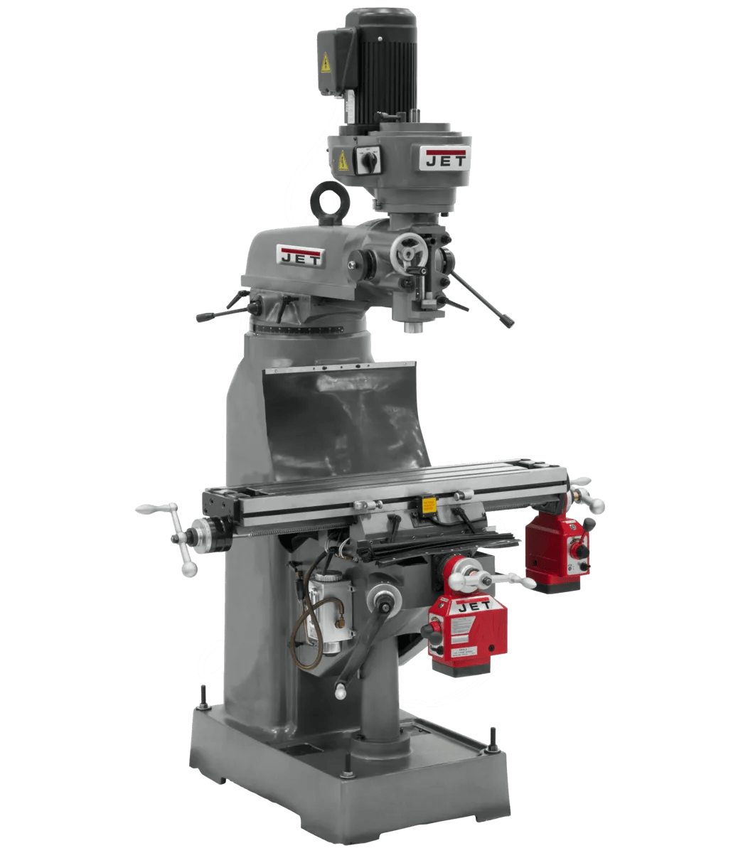 8" x 36" Mill w/ X-Axis, Y-Axis Powerfeeds, 1.5HP, 230V 3PH(JVM-836-3)