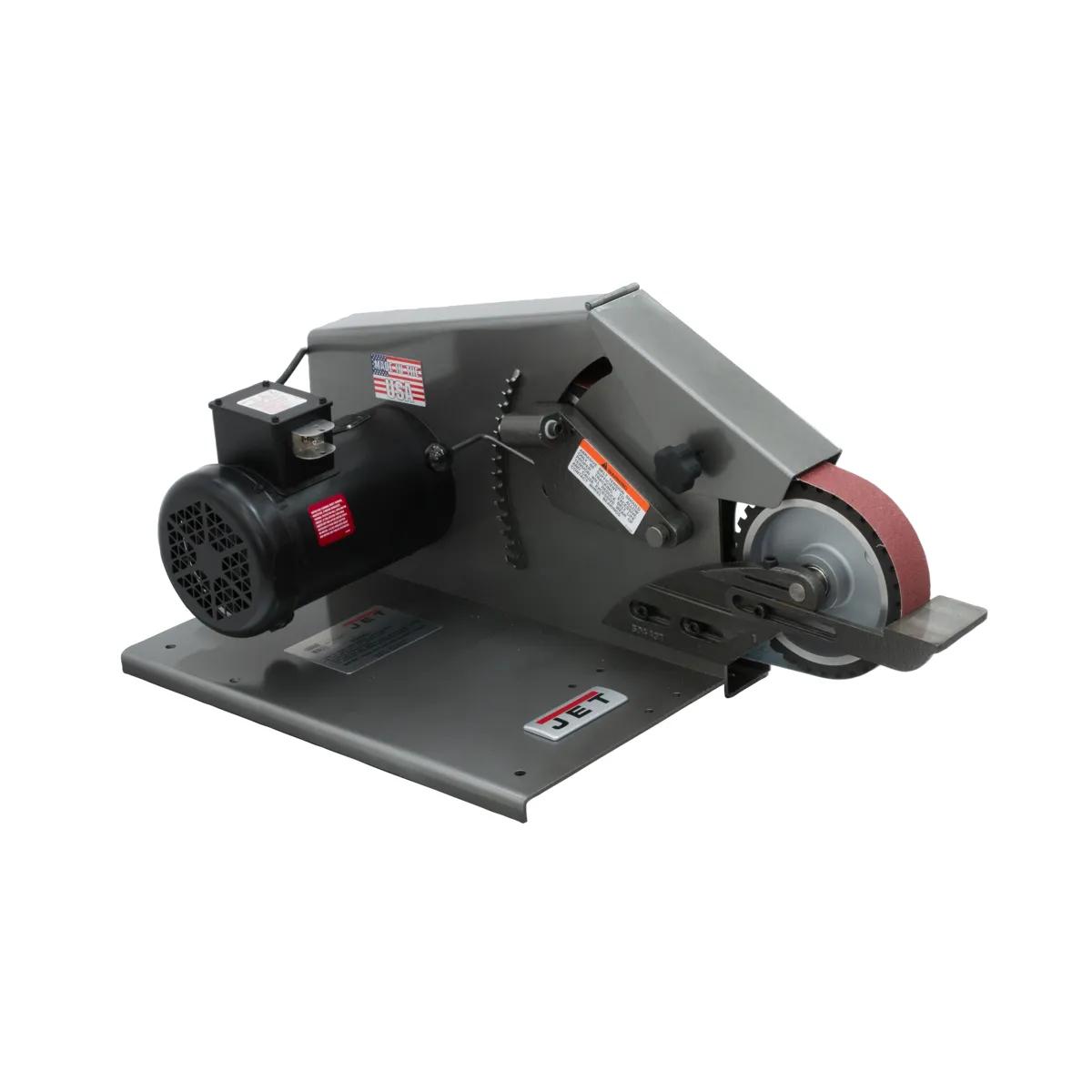 2 x 72, Square Wheel Belt Grinder, 1HP, 115V 1PH(J-4103)