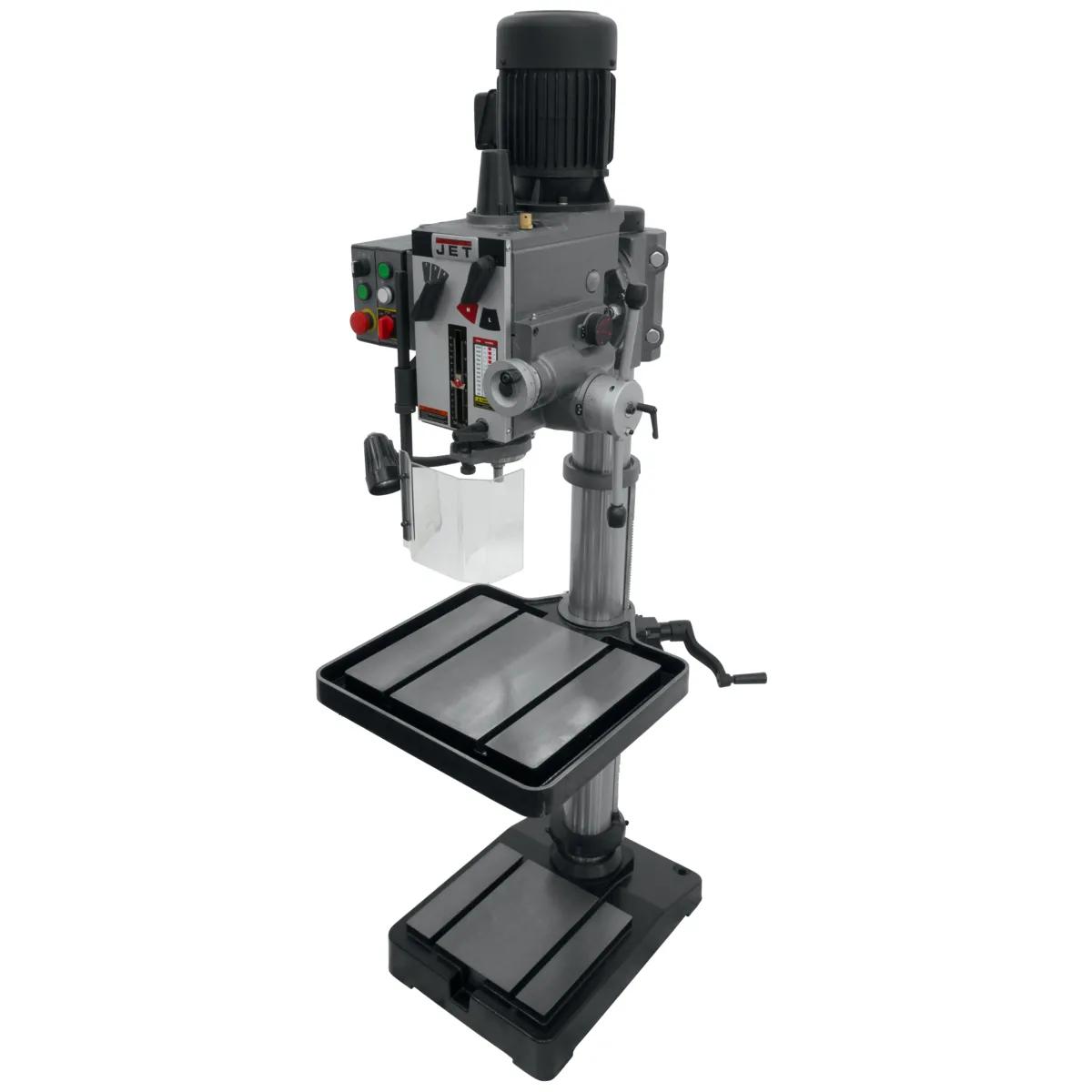 20" Gear Head Tapping Drill Press w/ Power Down feed, 2HP, 230V 3PH(GHD-20PFT)