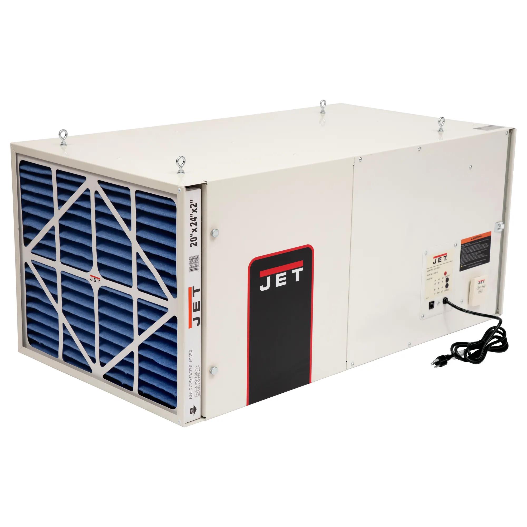 1700 CFM, Filtration System, 3-Speed, w/ Remote Control, 0.33HP, 115V 1PH(AFS-2000)