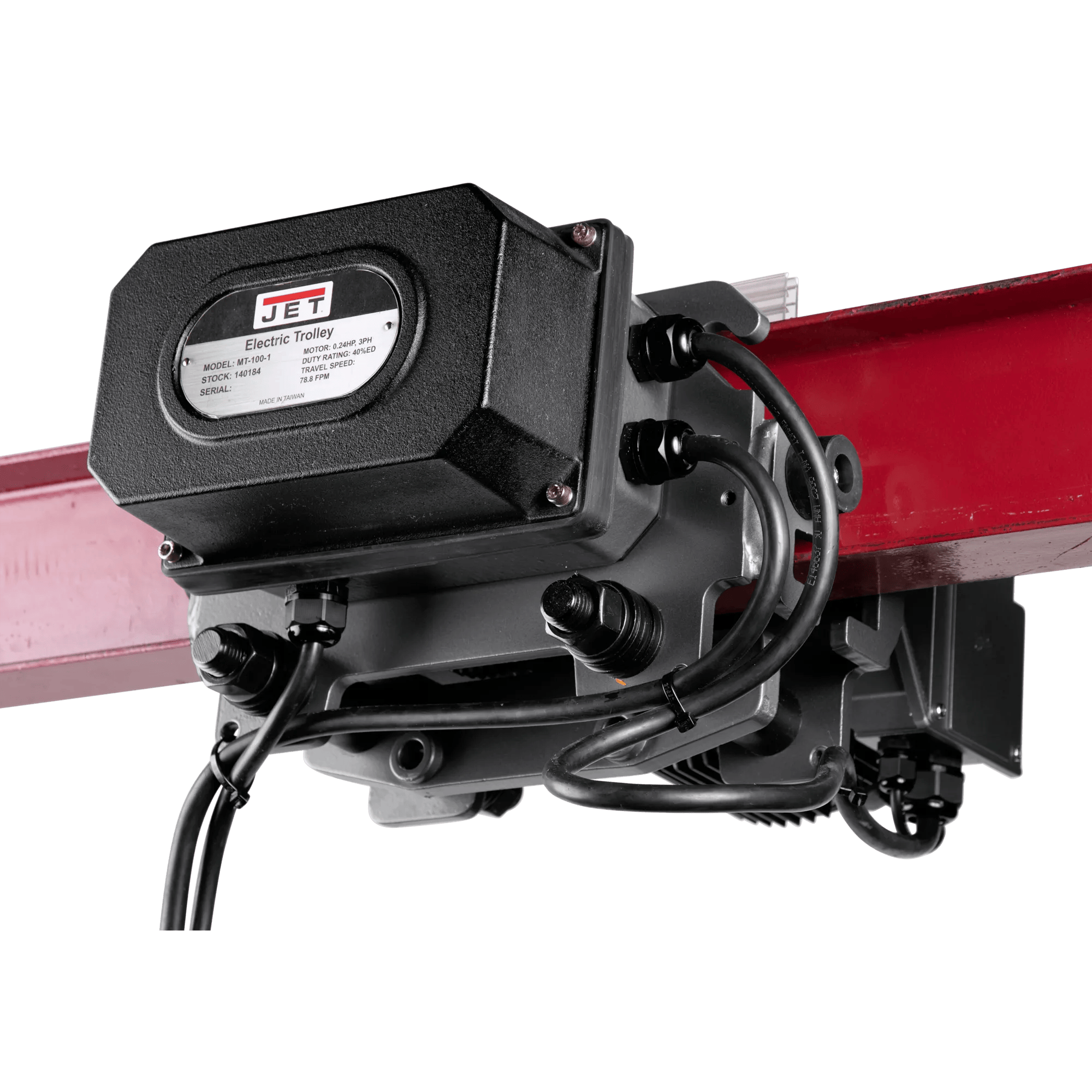 1/2 Ton,  2 Speed Electric Trolley, 0.04 / 0.16HP, 230V 3PH(MT050)
