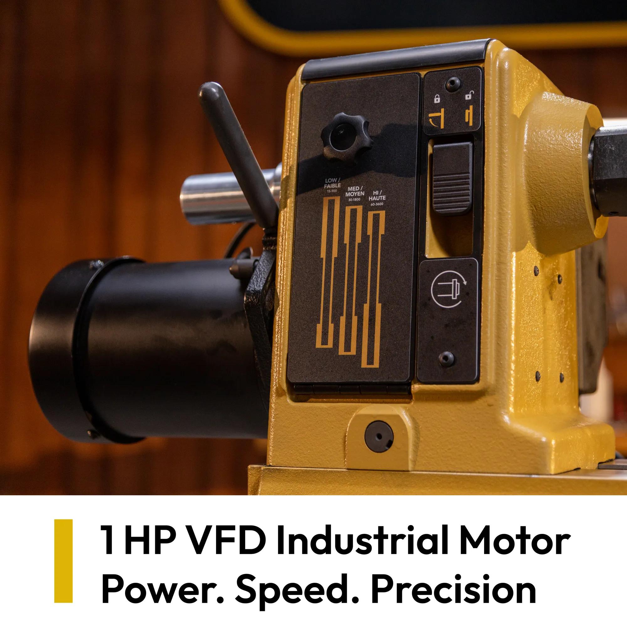 1HP VFD Industrial Motor Power. Speed, Precision.
