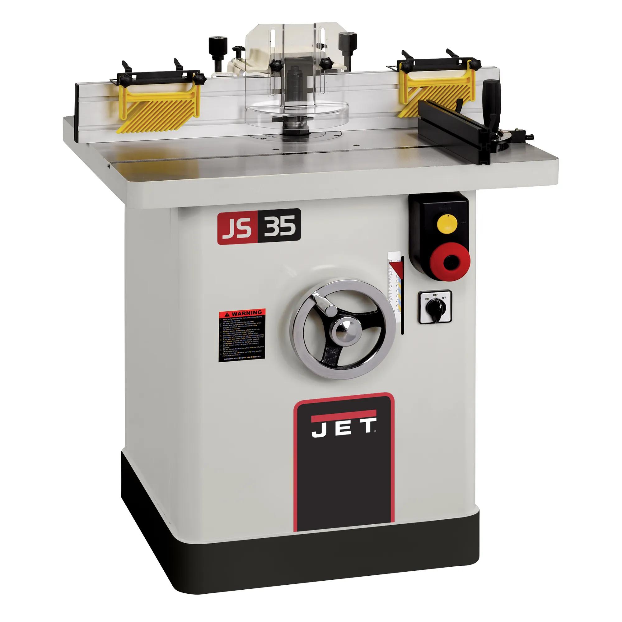 32" x 27" Industrial Shaper, 5HP, 1PH(JWS-35X5-1)