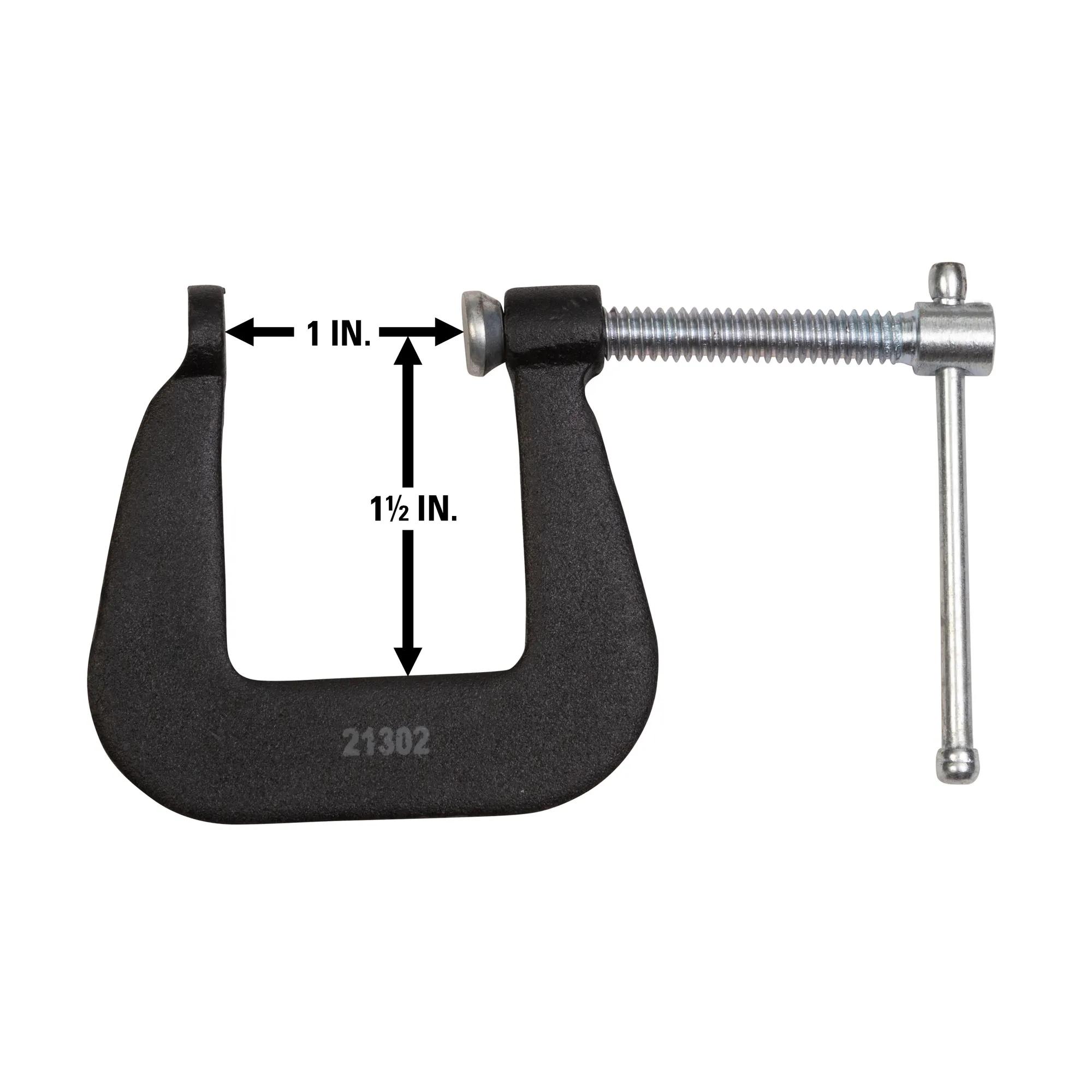 Forged Super-Junior C-Clamp 1 in. Opening Capacity