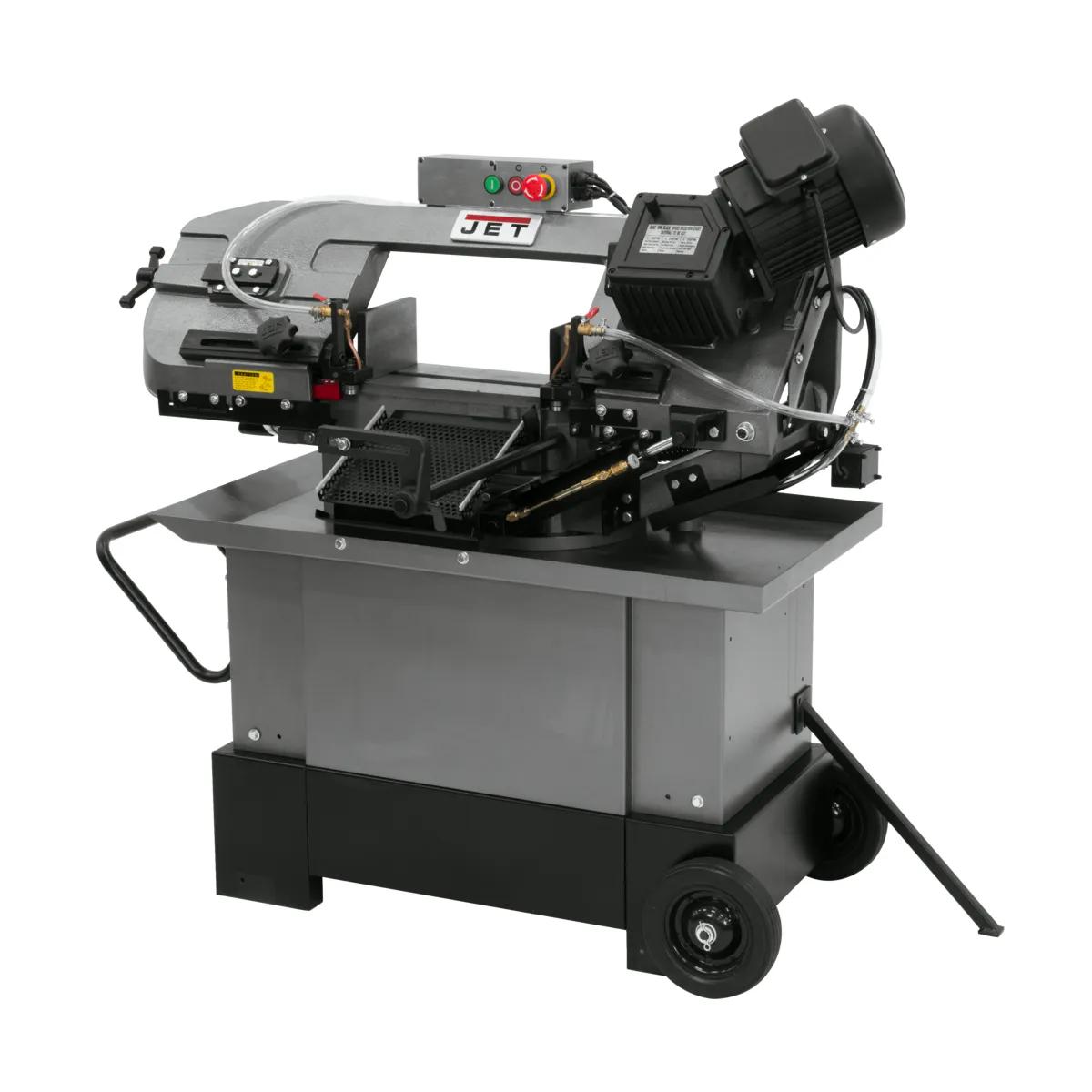 7" x 10-1/2" Horizontal/Vert. Mitering Geared Head Bandsaw, 1HP, 115/230V 1PH(HVBS-710G)