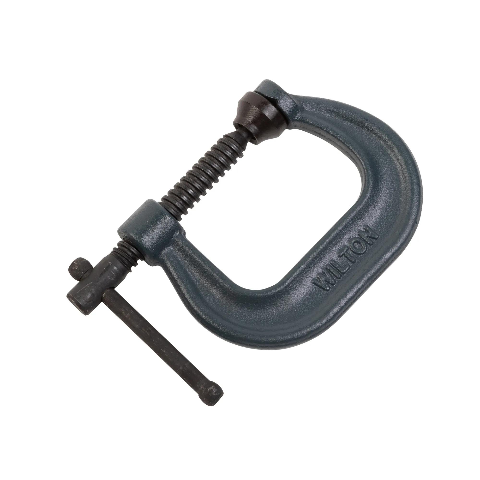 Drop forged C-Clamp 0 - 2-1/8 in. Opening, 2-1/4 in. Throat Depth