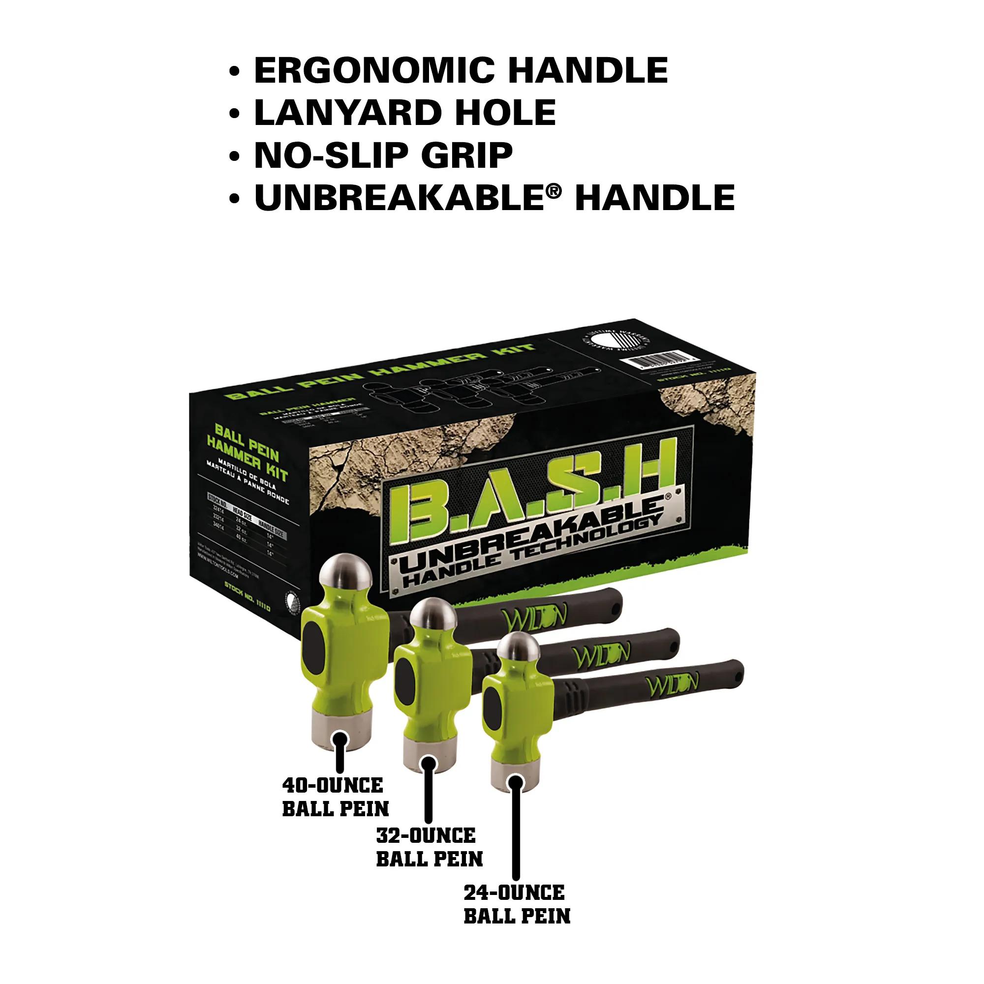 B.A.S.H Ball Pein Hammer Kit