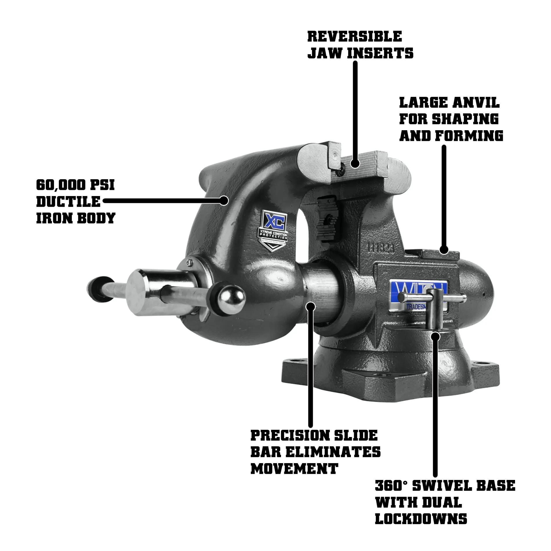 4-1/2 in. Tradesman XC Bench Vise