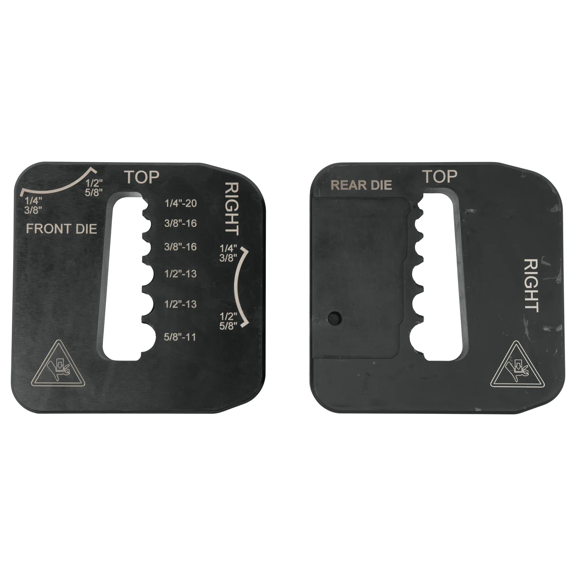 SHRThreaded Rod Blade Set, 1/4 in. -20, 3/8 in. -16, 1/2 in. -13, 5/8 in. -11