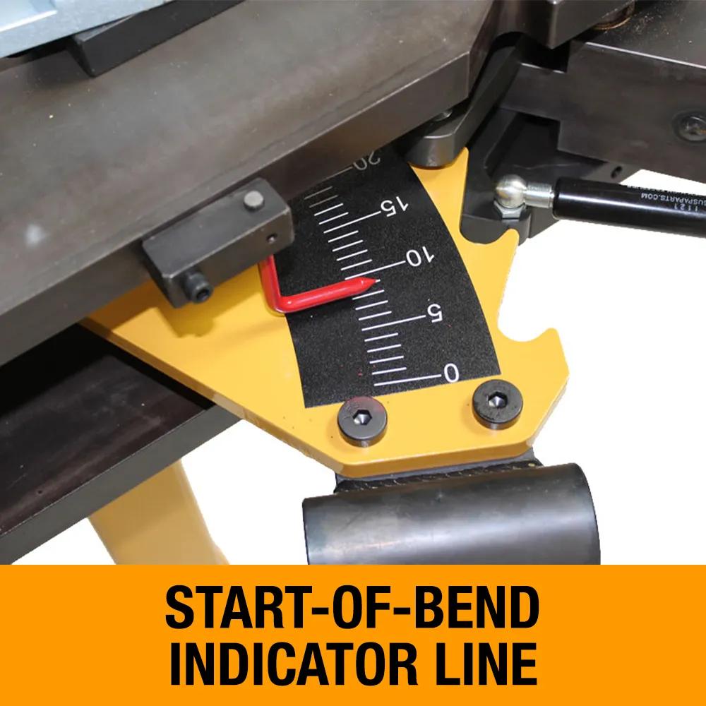 Large readable indicator line