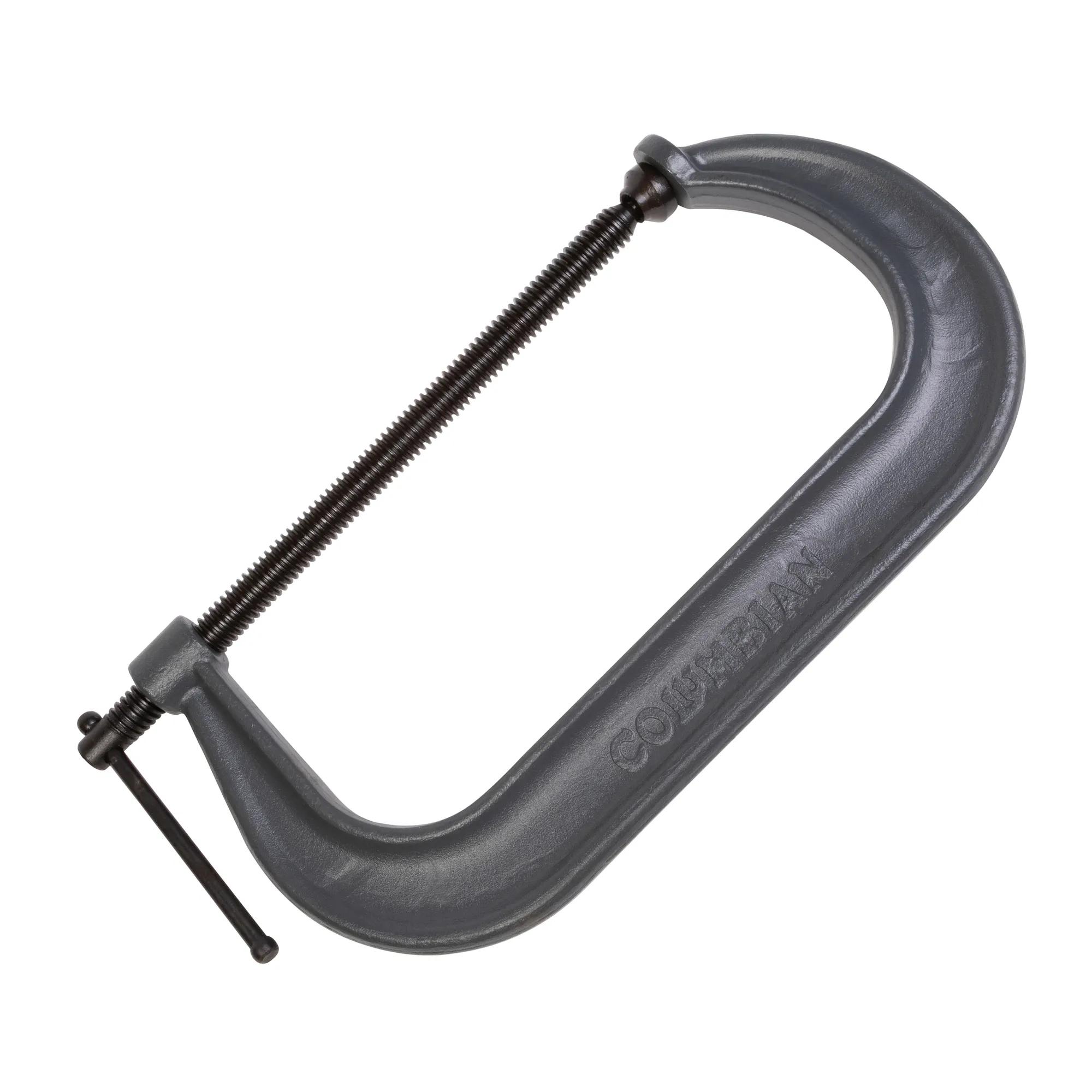 400 Series C-Clamp, 0 - 12 in. Opening Capacity, 5-3/4 in.  Throat Depth (H412)