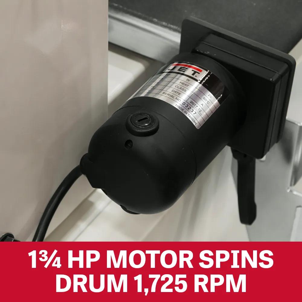 25" Drum Sander w/ Closed Stand, 10 FPM, 1.75HP, 115V 1PH(JWDS-2550)