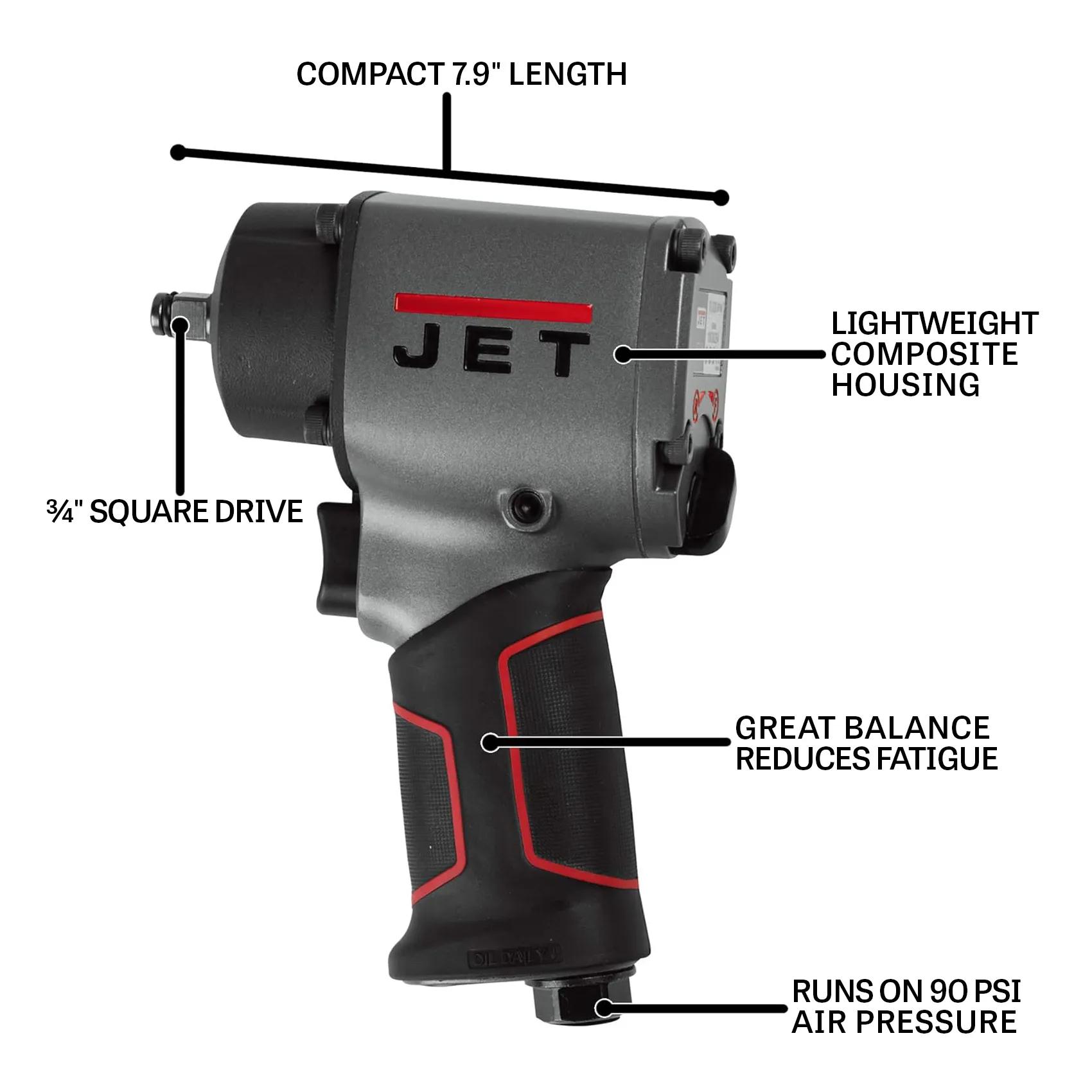 3/4" Composite Impact Wrench(JAT-127)