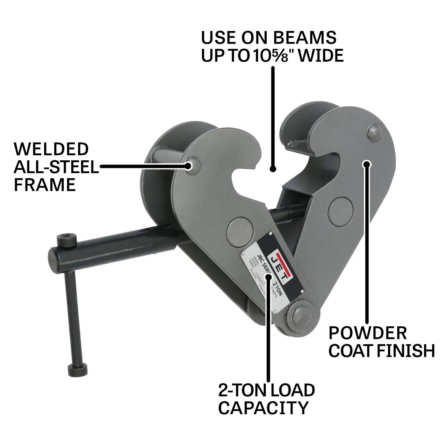 2 Ton, Beam Clamp(JBC-2)