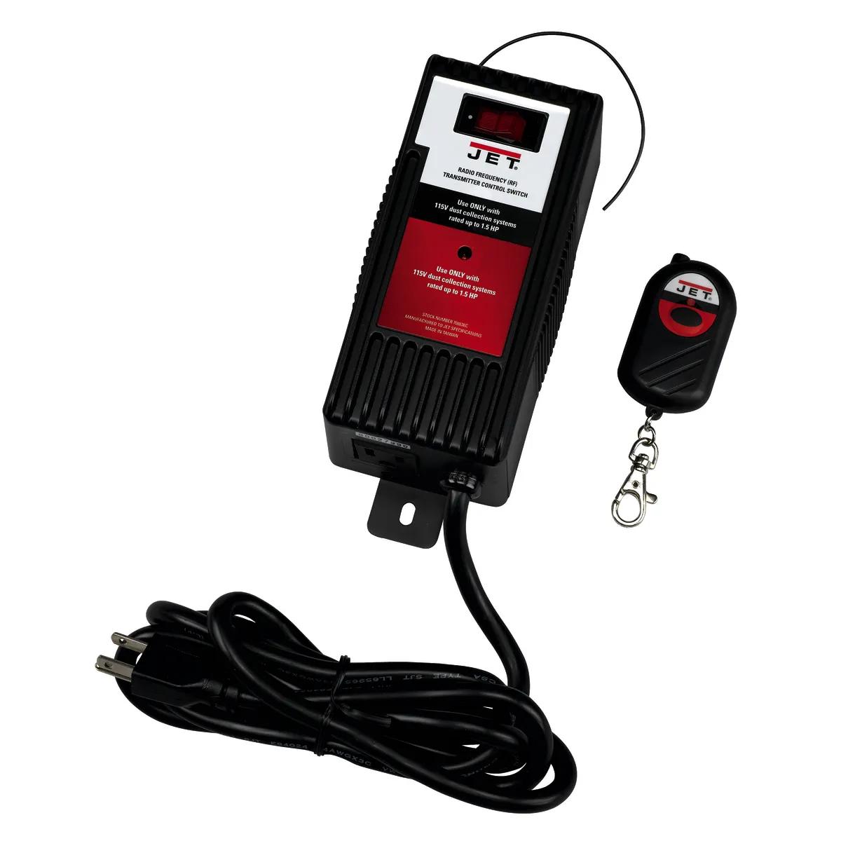 JET RF Remote Control for Dust Collector, 115V