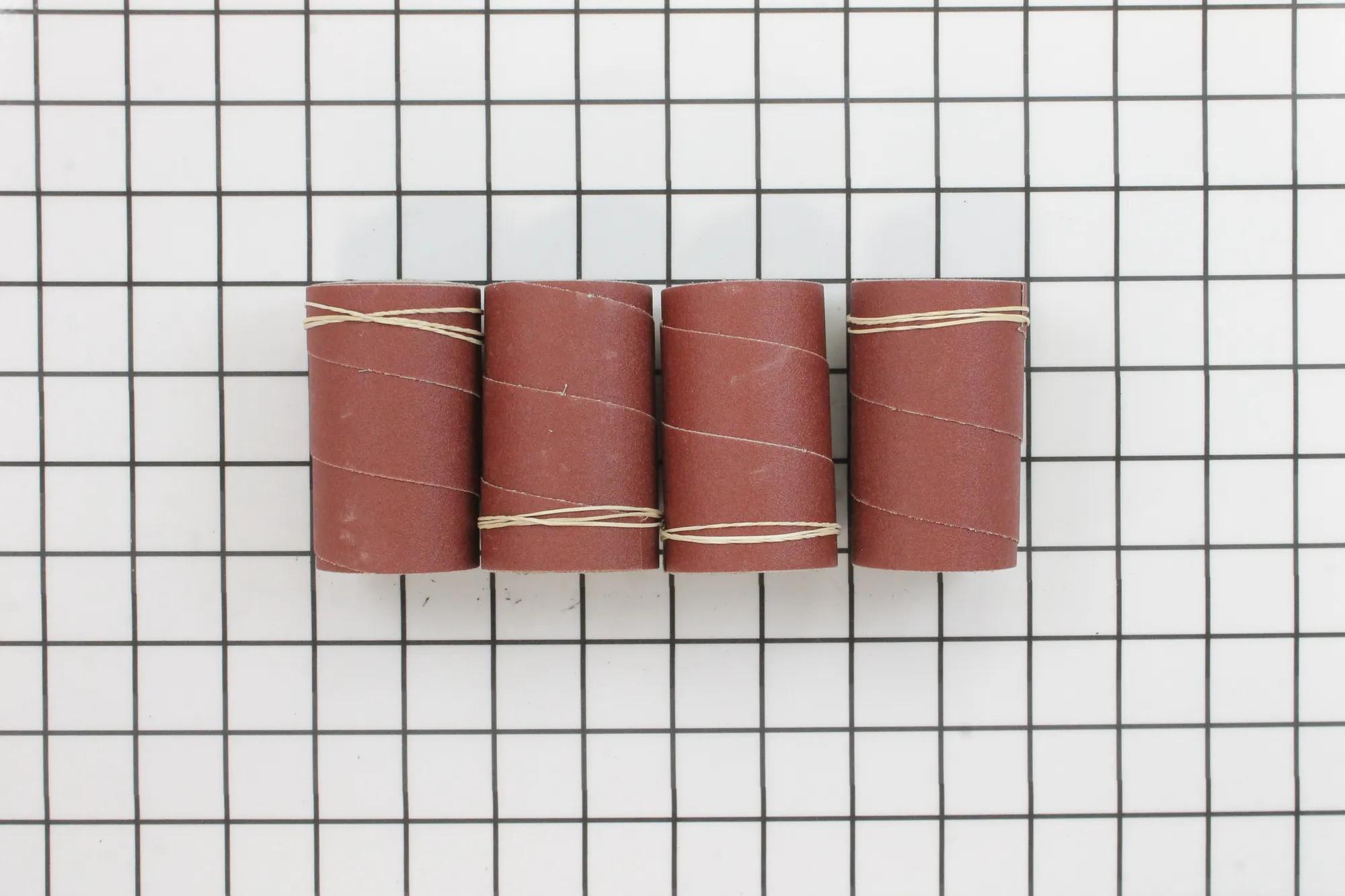 Ready-to-Wrap Abrasive Sandpaper, 16 in, 180 Grit, Pack of 4