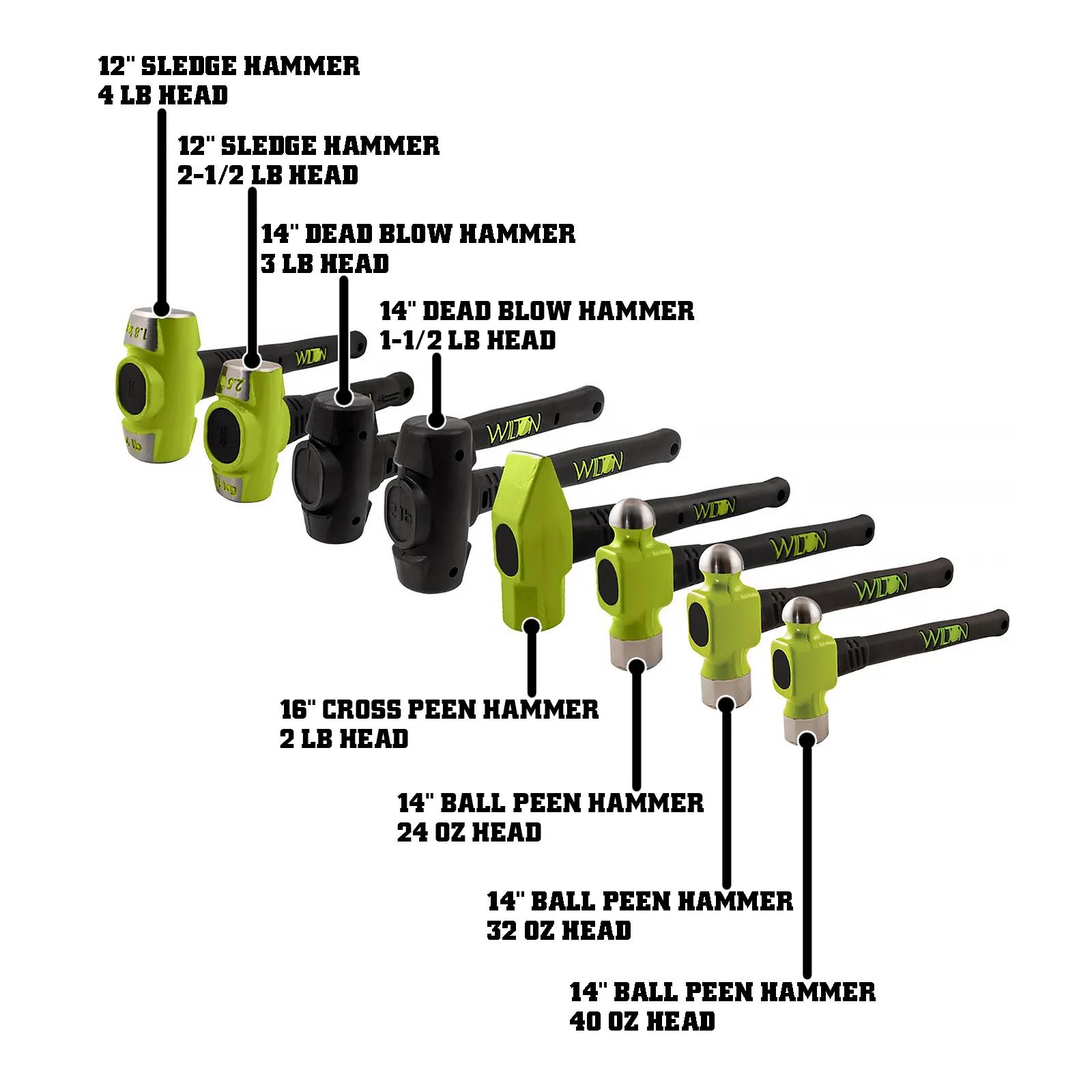 B.A.S.H 8-PC Master Hammer Kit