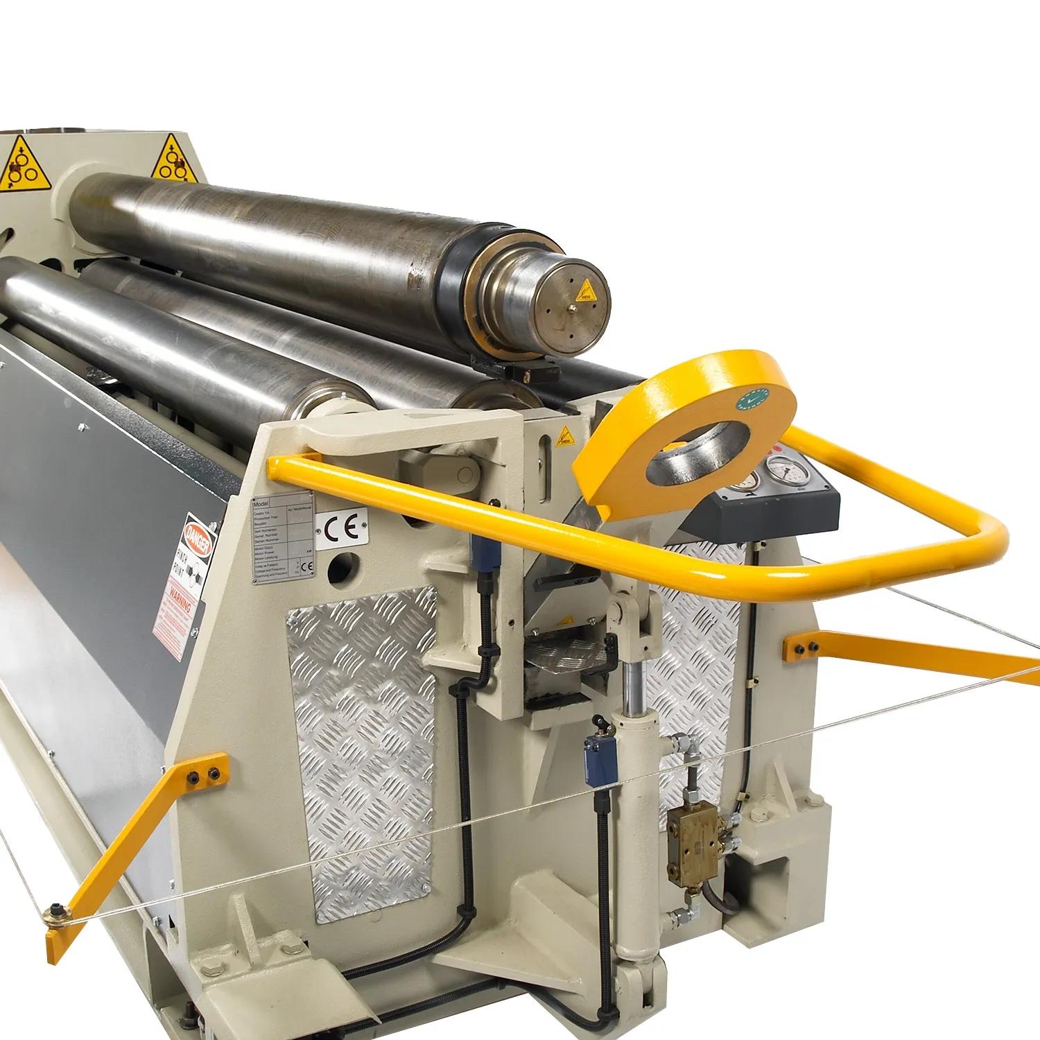 Direct linear piston movement for the lateral and forming rolls delivers even more power.