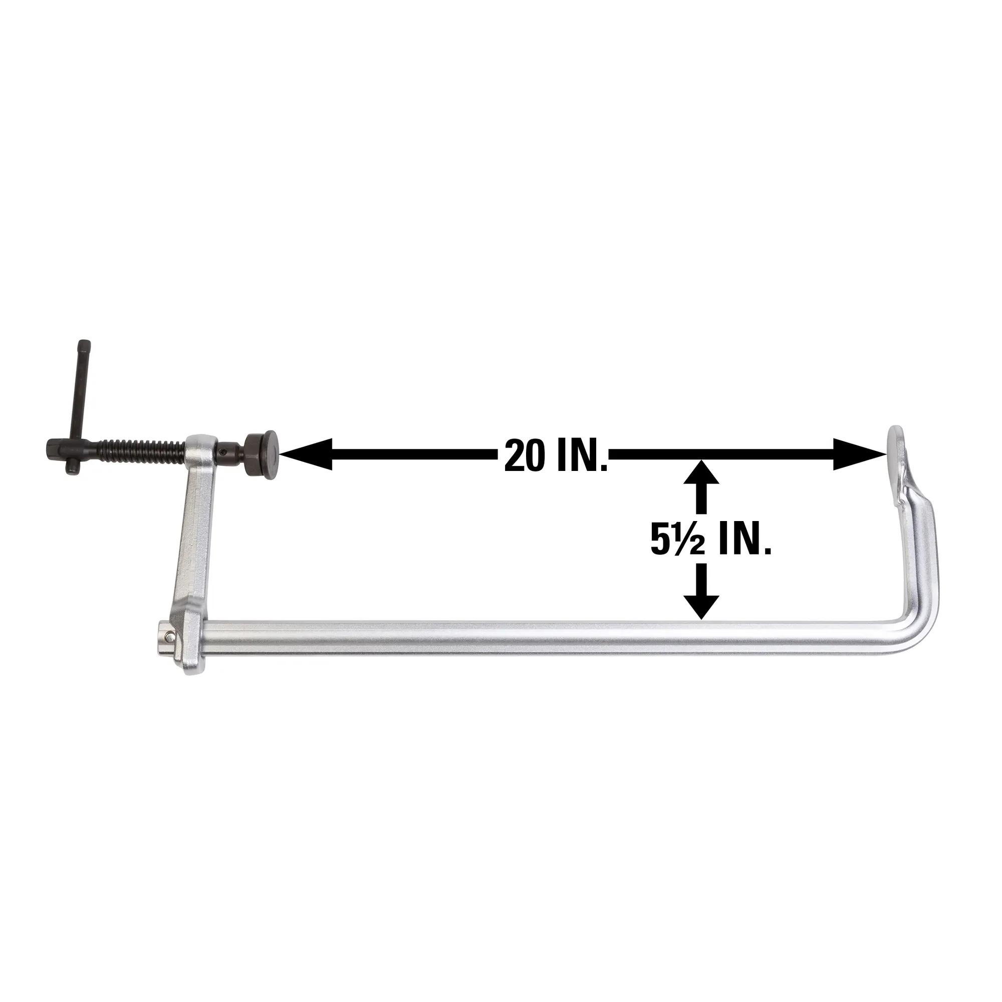 20 in.  Heavy Duty F-Clamp - (GSM50)