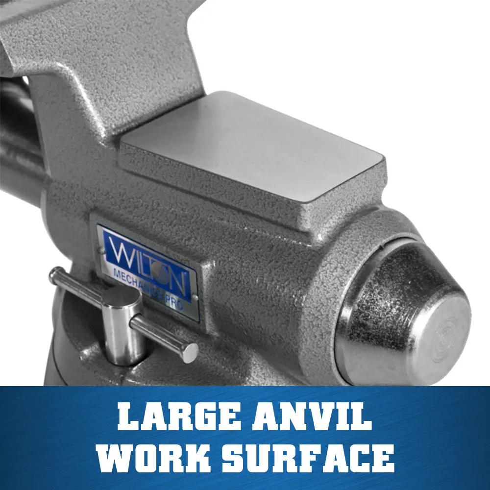 5-1/2 in. Mechanics Pro Vise with 360-Degree Swivel Base