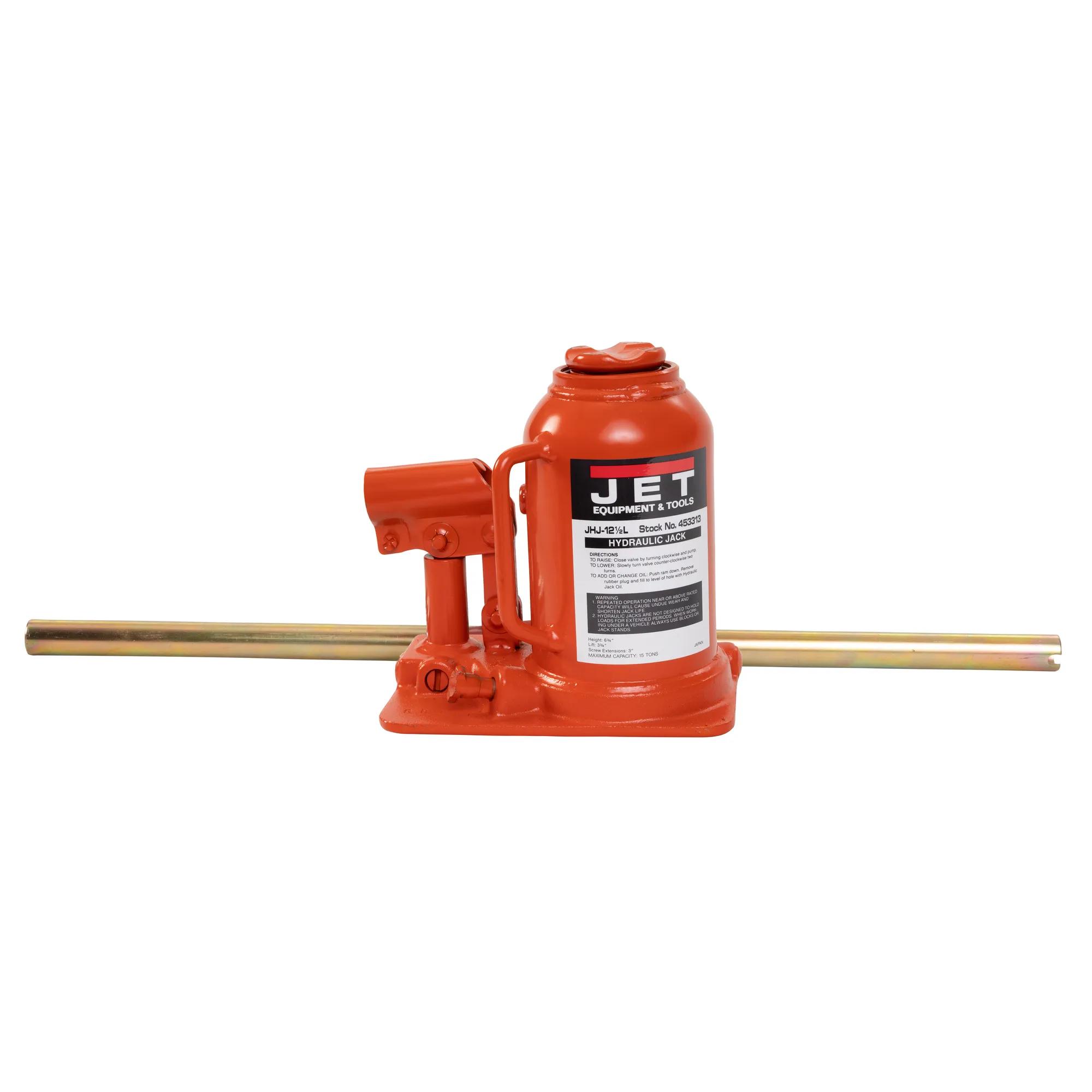 12-1/2 Ton, Low Profile Hydraulic Bottle Jack(JHJ-12 1/2L)