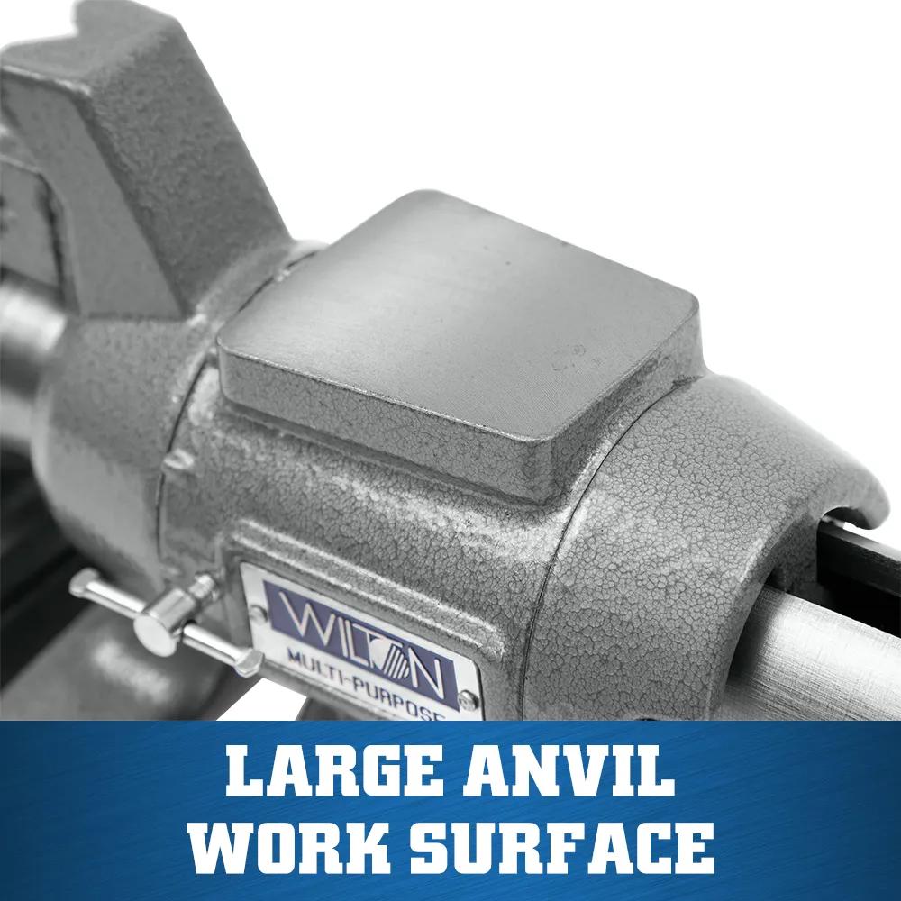 4-1/2 in. Multi-Purpose Bench Vise with 360-Degree Rotating Head & Base