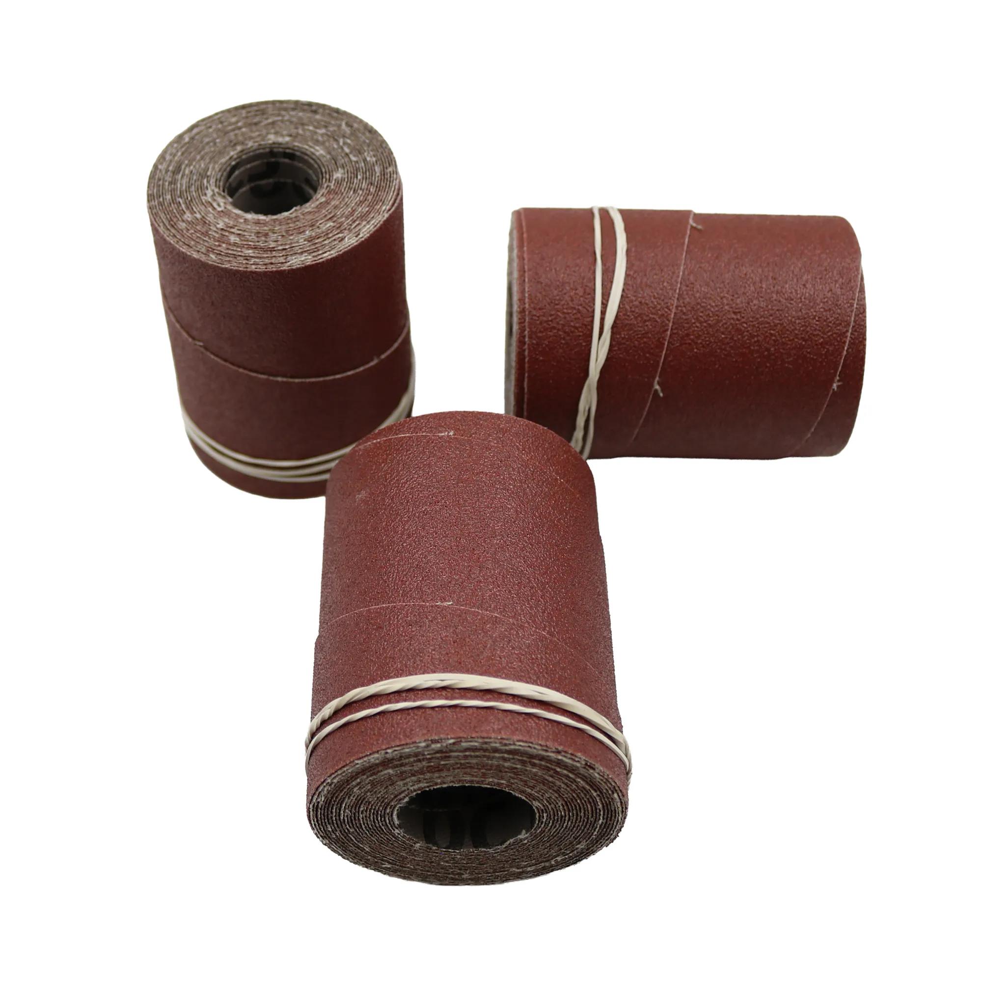 Ready-to-Wrap Abrasive Sandpaper, 25 in, 100 Grit, Pack of 3