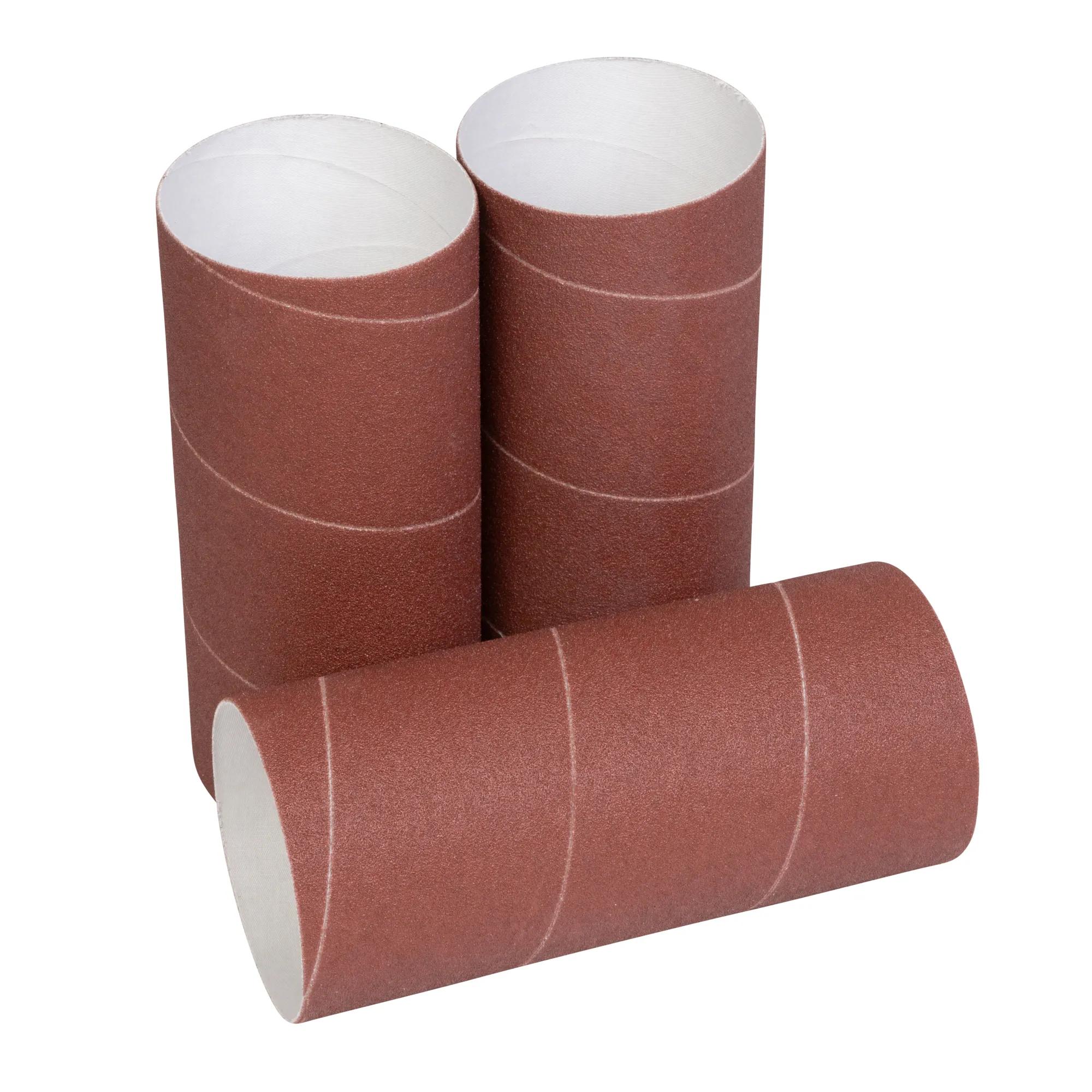 Sanding Sleeves, 4 x 9 in, 60 Grit, Pack of 3